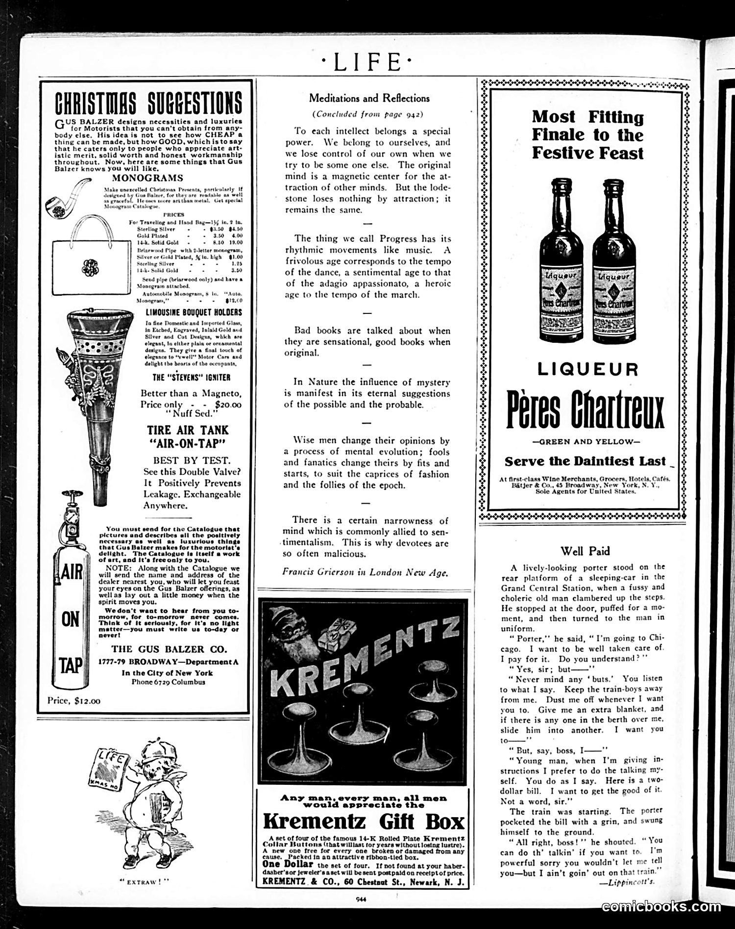 Life — December 1, 1910 — page 8: Life, 1910-12-01