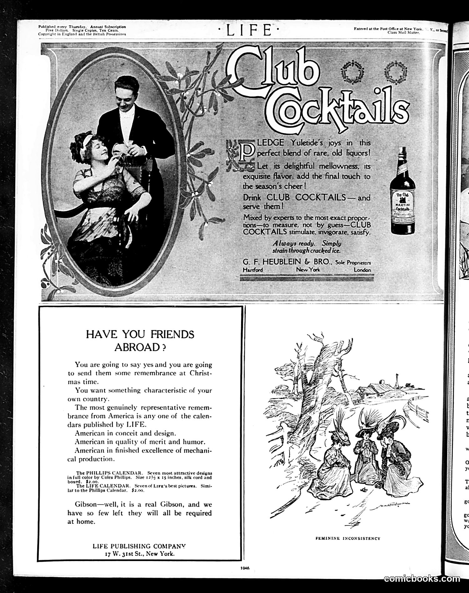Life — December 8, 1910 — page 2: Life, 1910-12-08