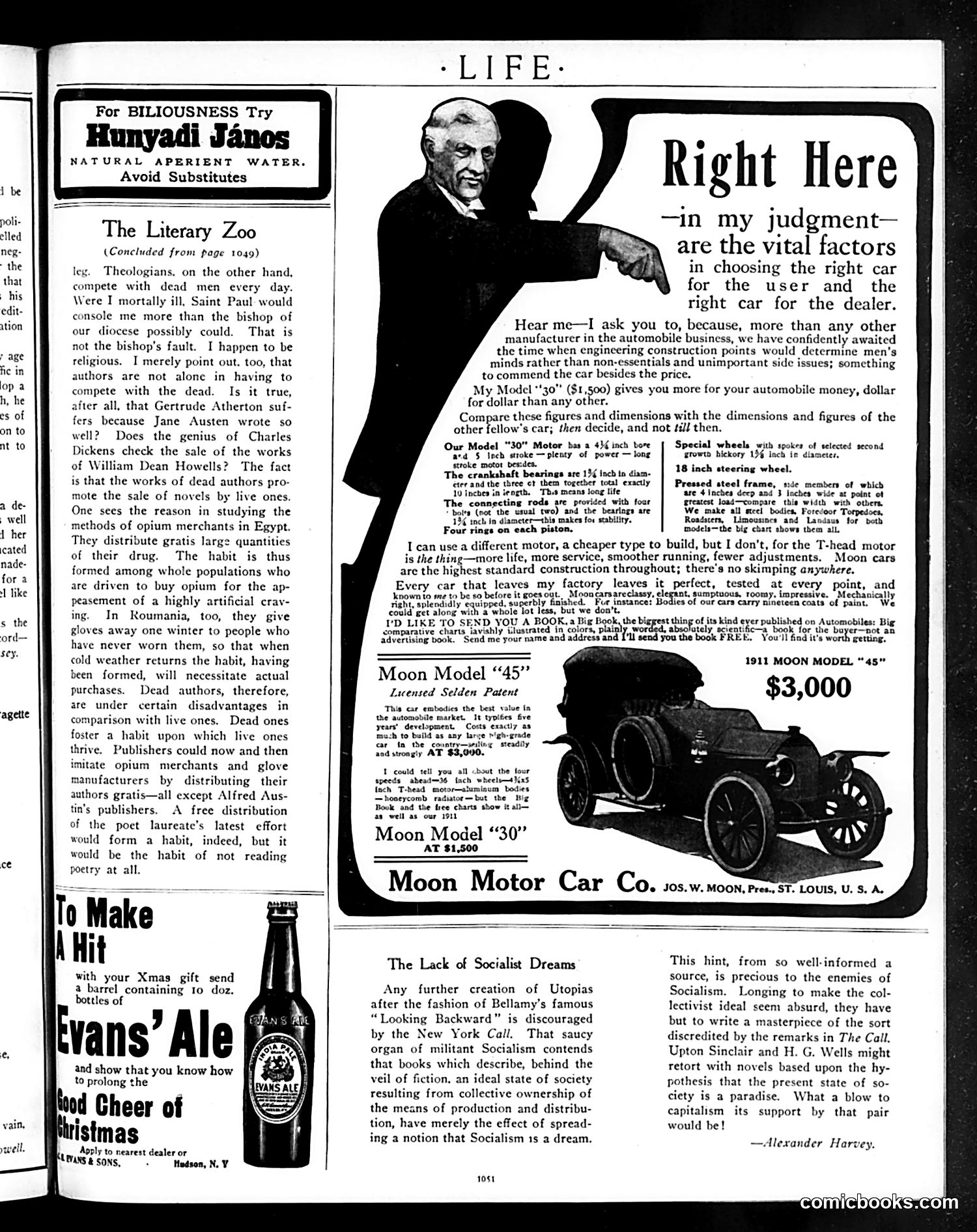 Life — December 8, 1910 — page 7: Life, 1910-12-08