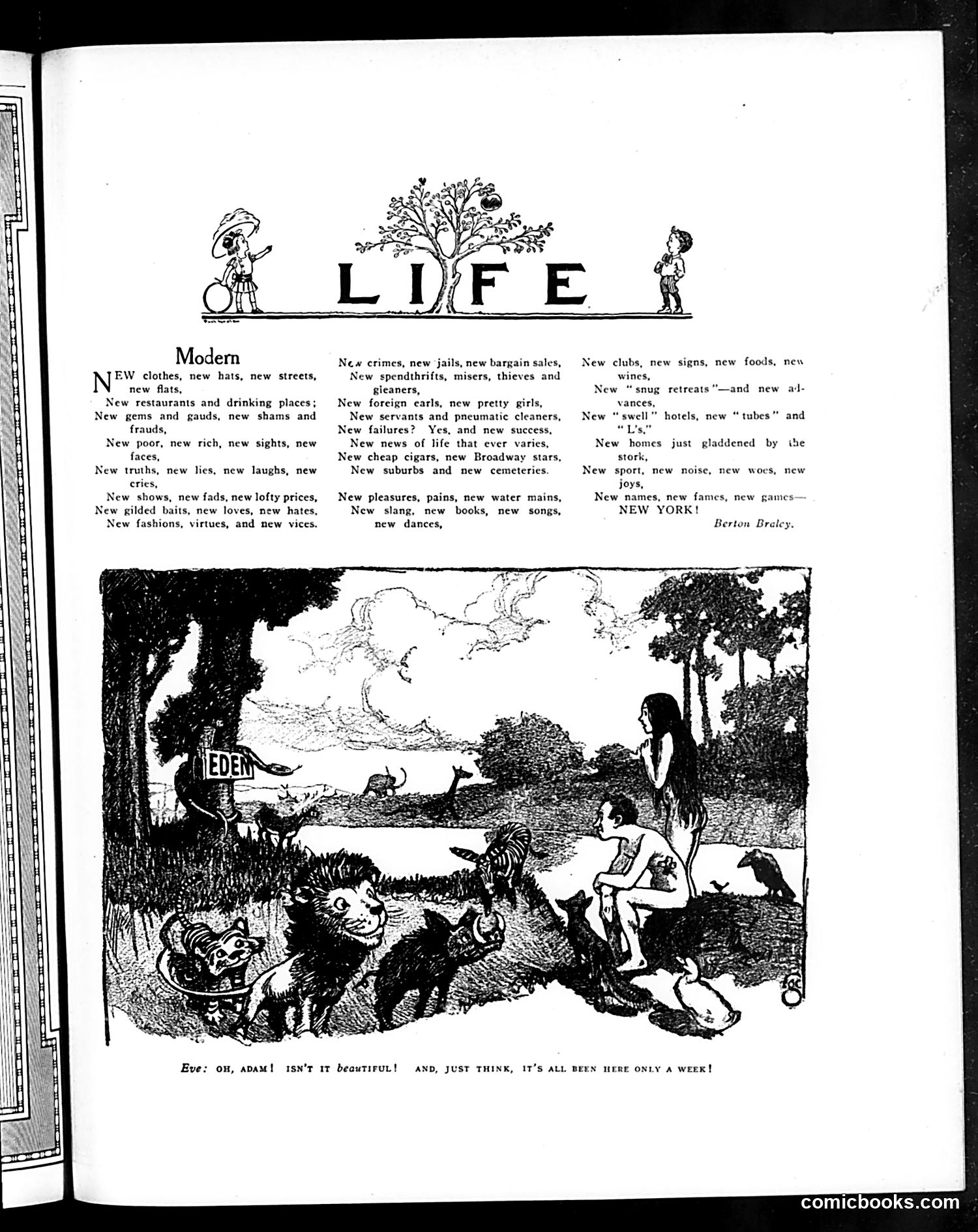 Life — December 8, 1910 — page 9: Life, 1910-12-08