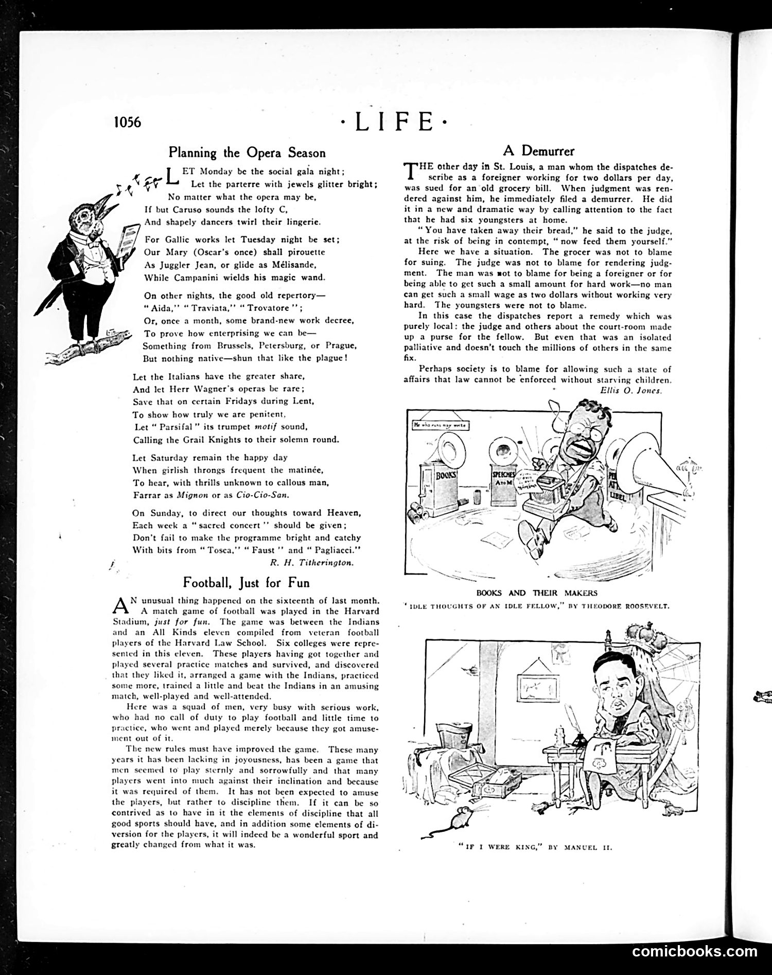 Life — December 8, 1910 — page 12: Life, 1910-12-08