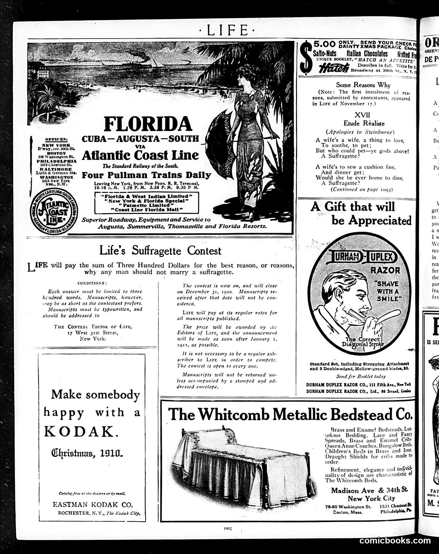 Life — December 15, 1910 — page 4: Life, 1910-12-15
