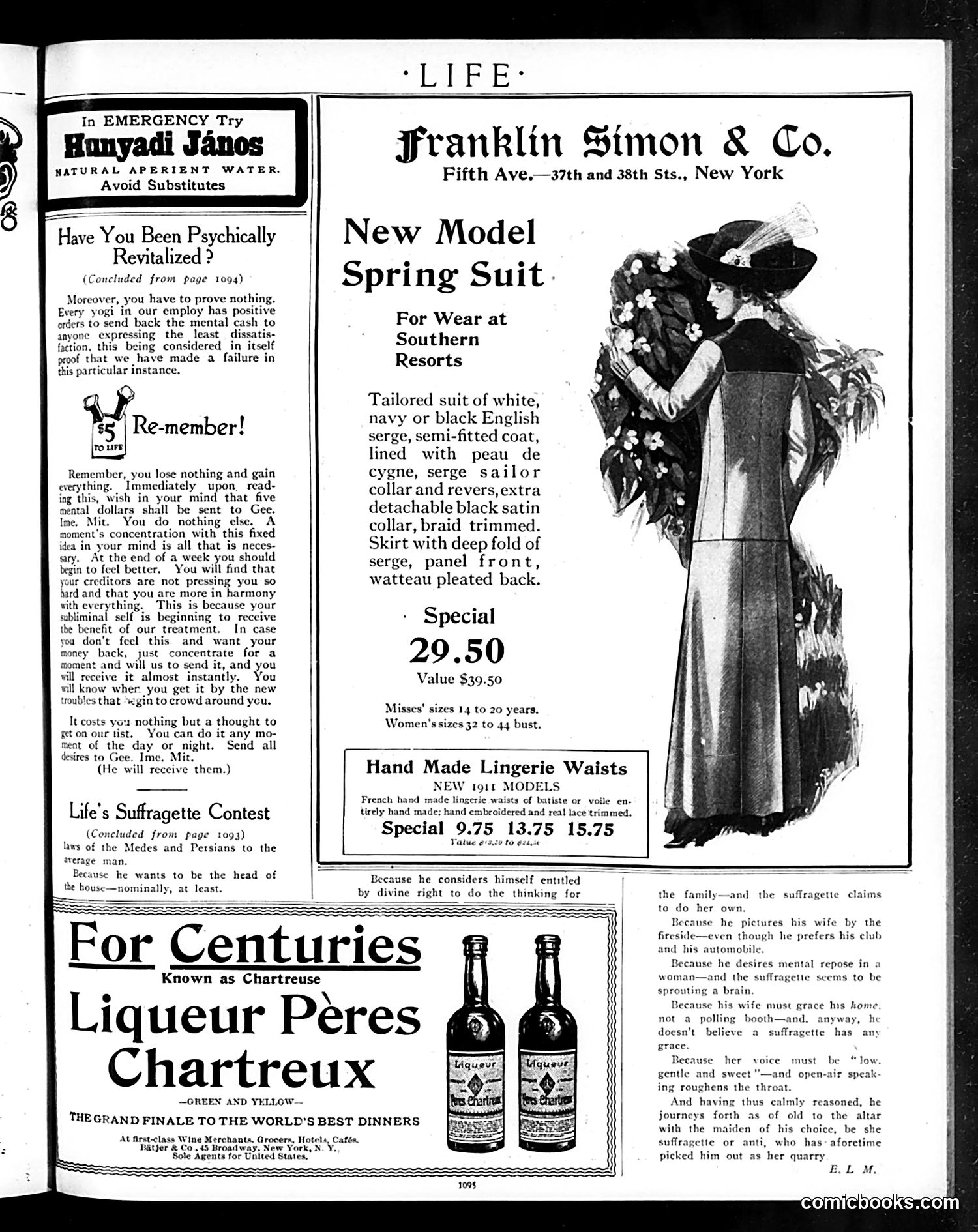 Life — December 15, 1910 — page 7: Life, 1910-12-15