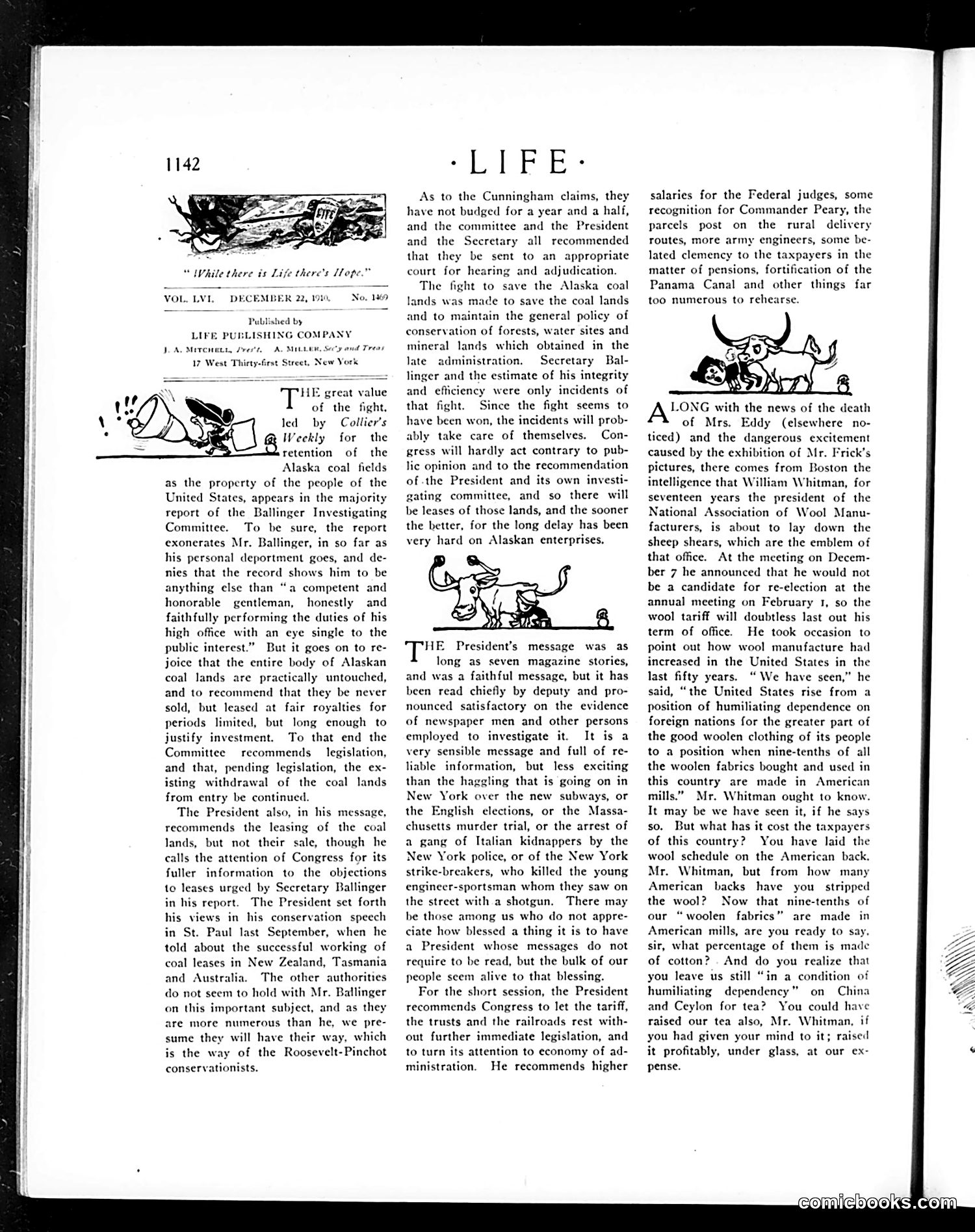 Life — December 22, 1910 — page 10: Life, 1910-12-22