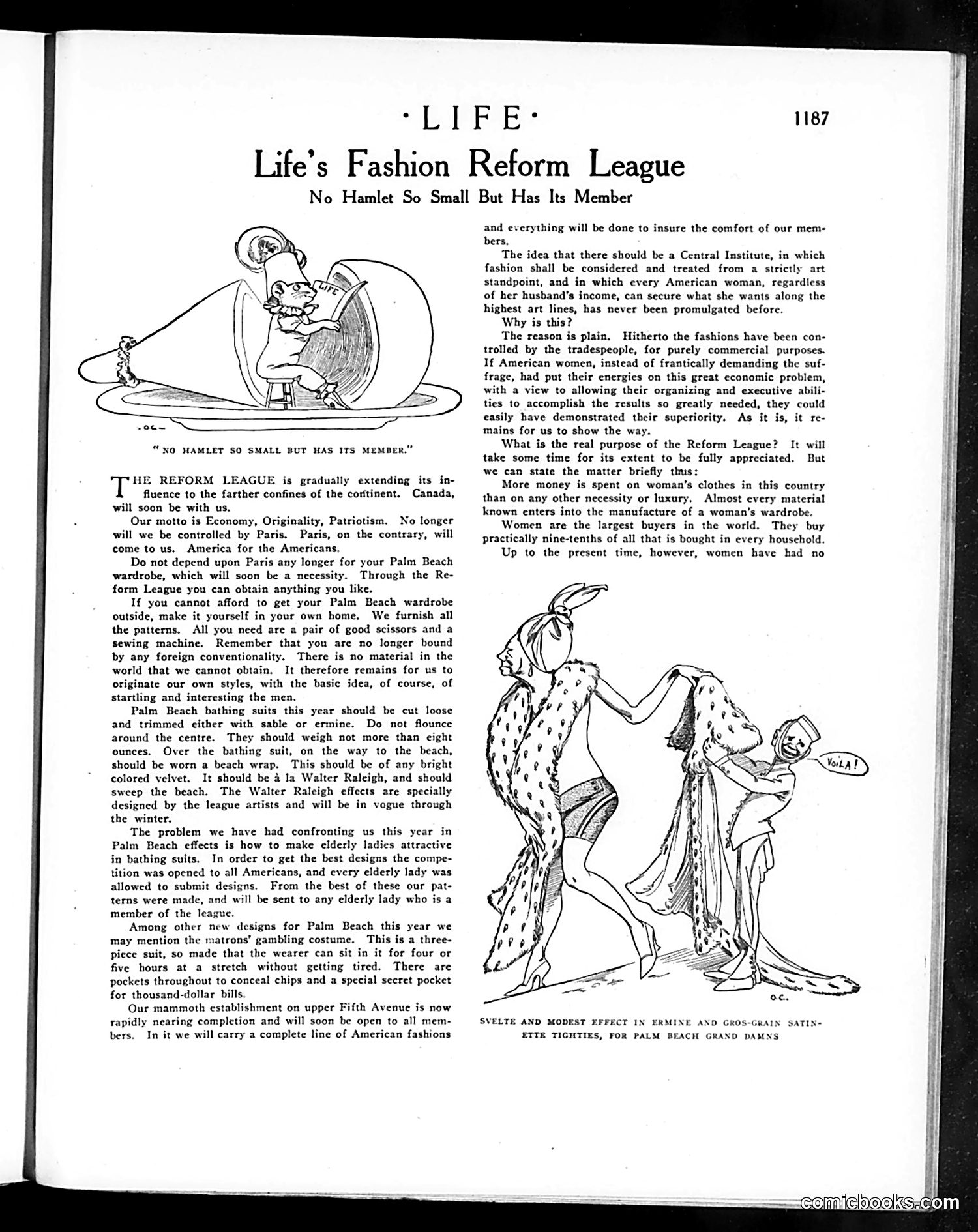Life — December 29, 1910 — page 11: Life, 1910-12-29