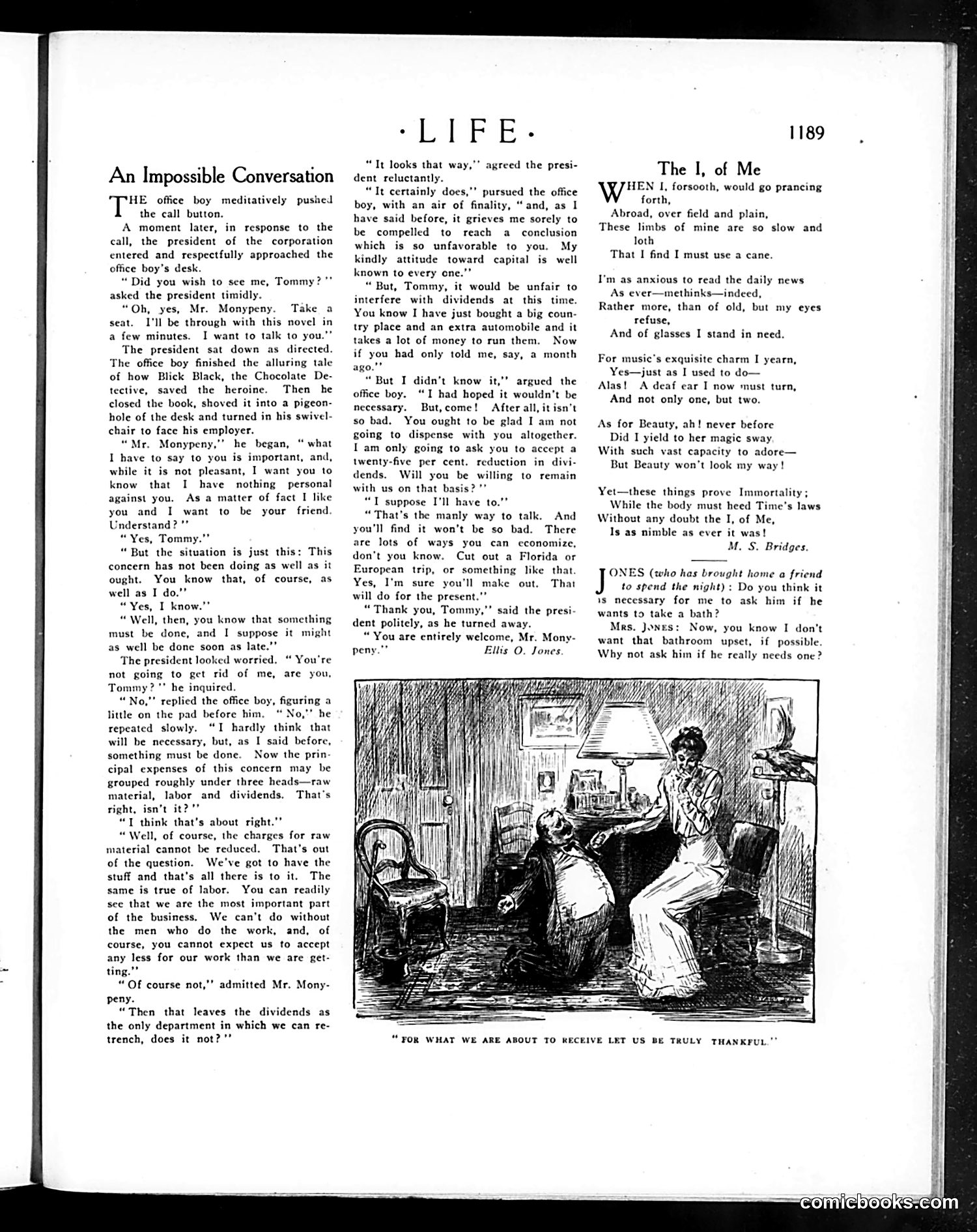 Life — December 29, 1910 — page 13: Life, 1910-12-29