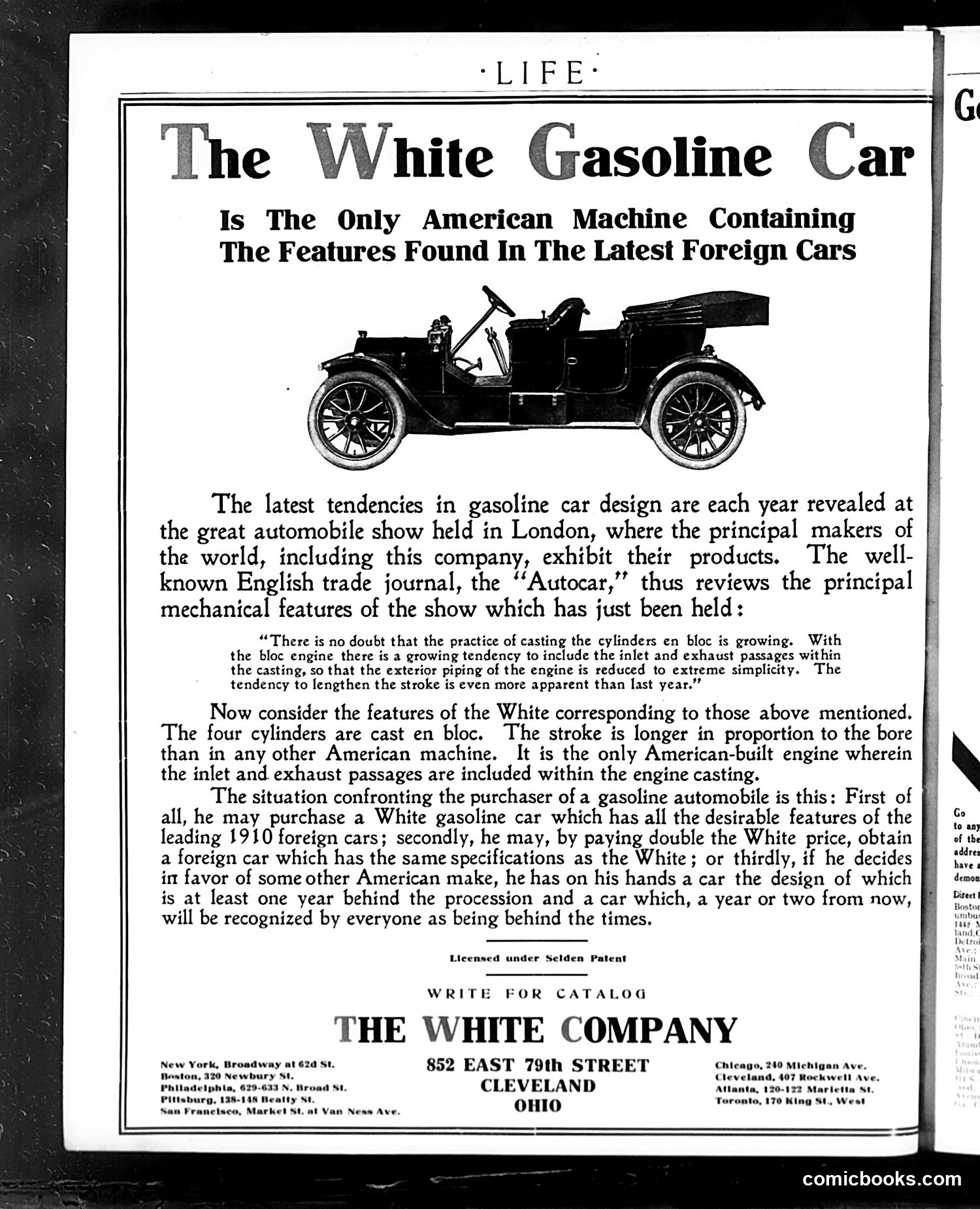 Life — 1910 — page 6: Life, 1910