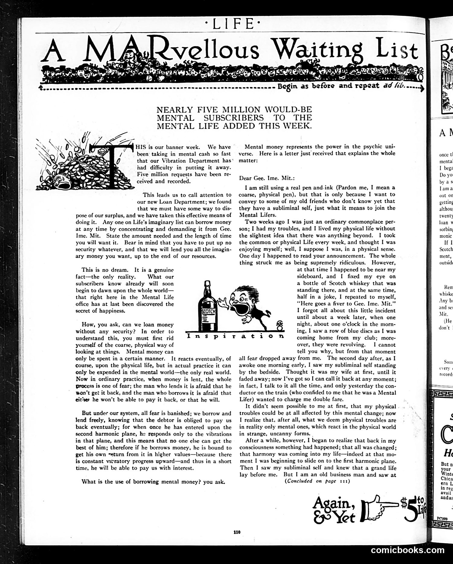 Life — January 12, 1911 — page 6: Life, 1911-01-12