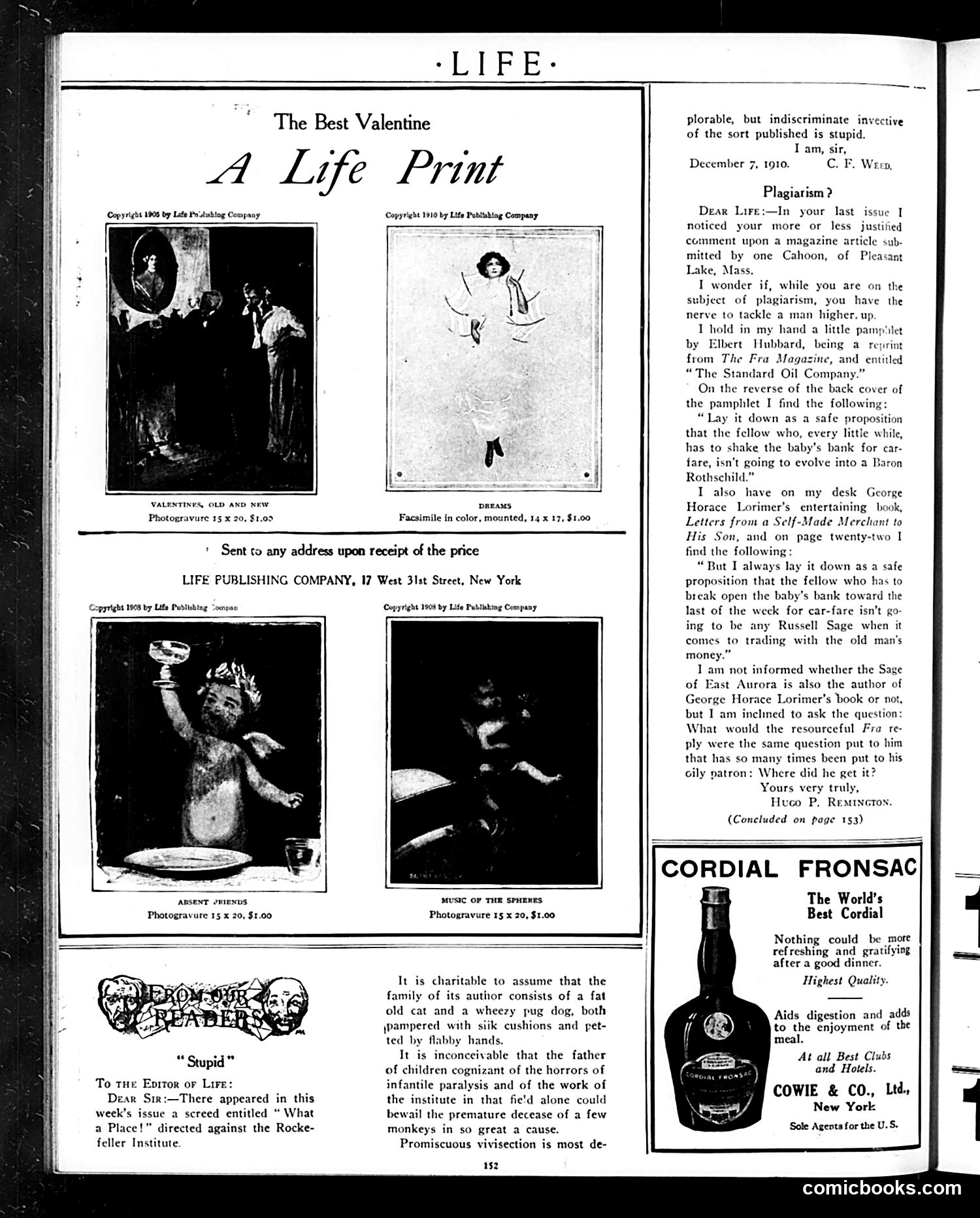 Life — January 19, 1911 — page 4: Life, 1911-01-19