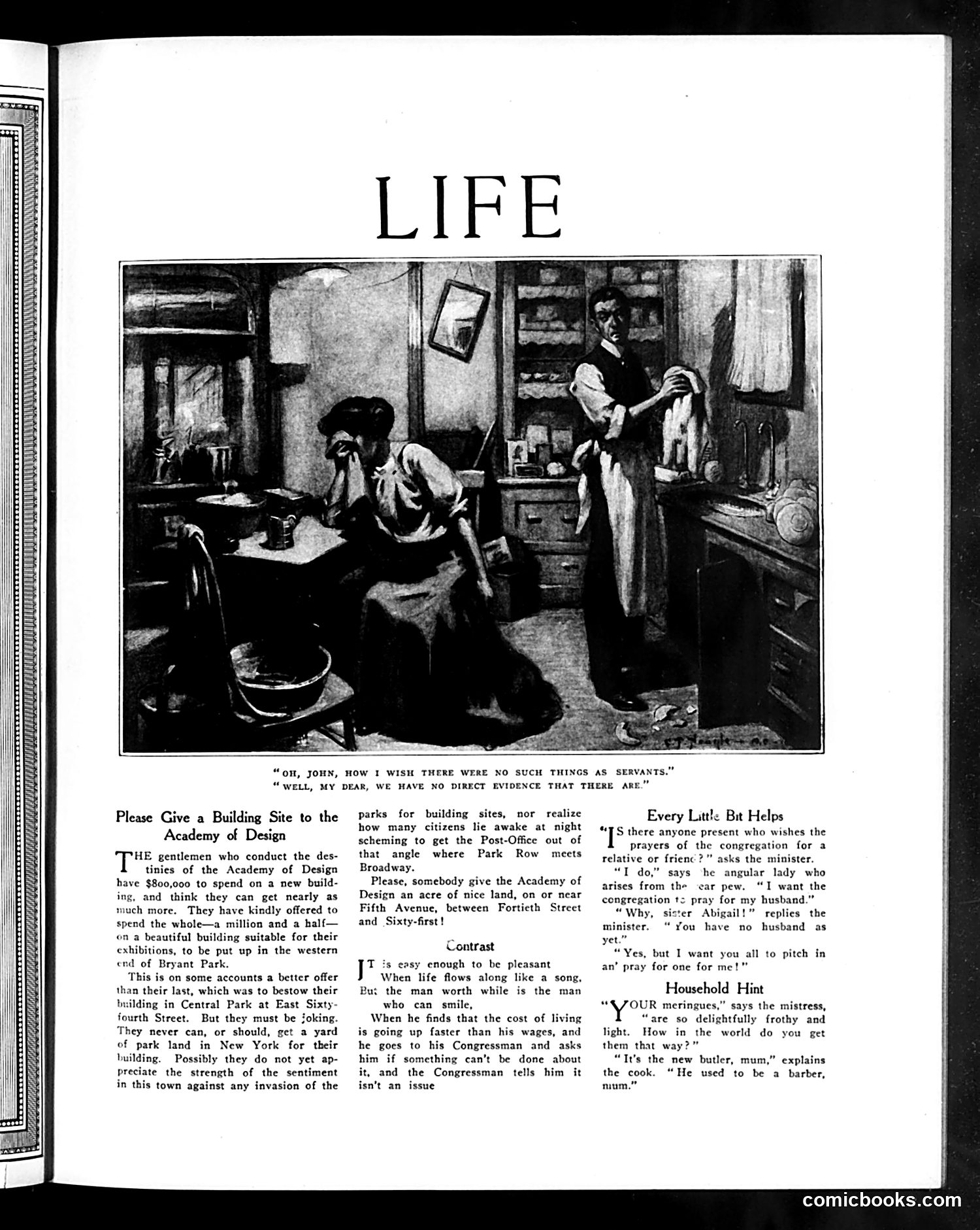 Life — January 19, 1911 — page 9: Life, 1911-01-19
