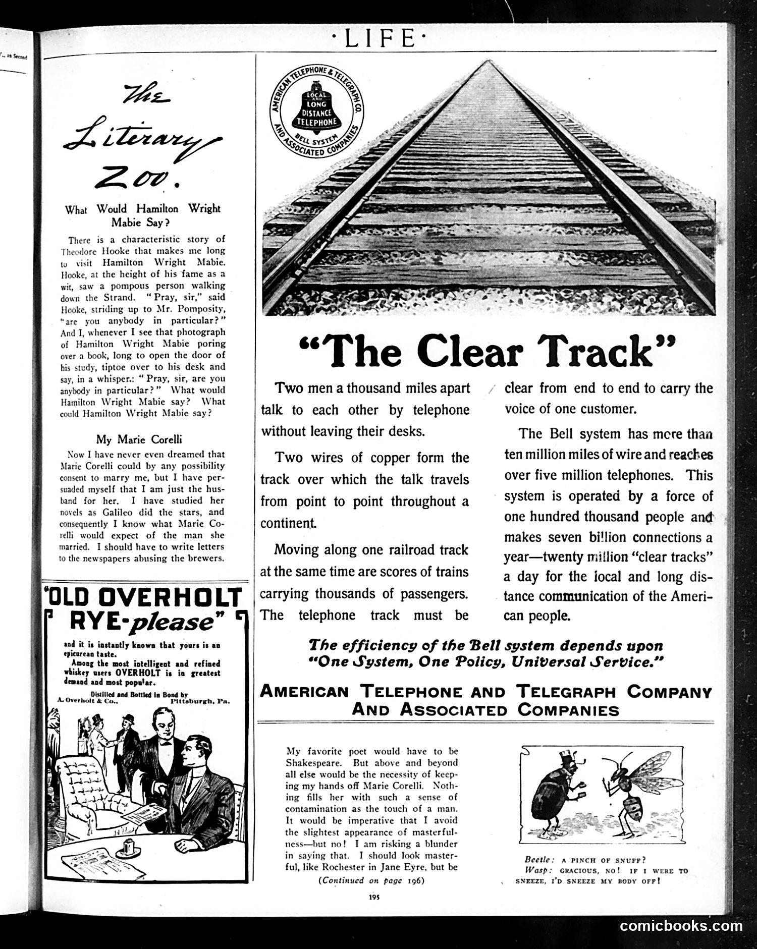 Life — January 26, 1911 — page 3: Life, 1911-01-26