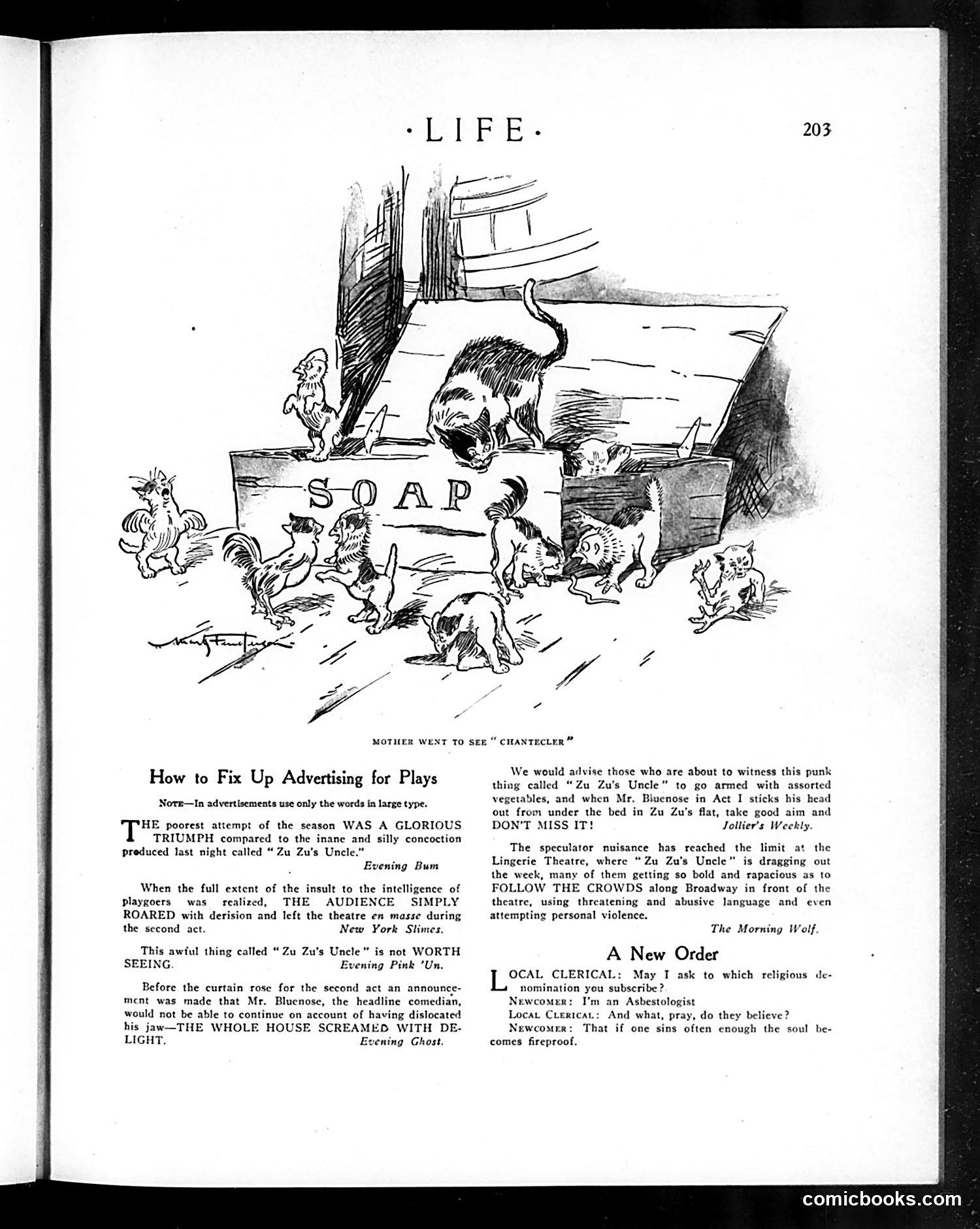 Life — January 26, 1911 — page 11: Life, 1911-01-26