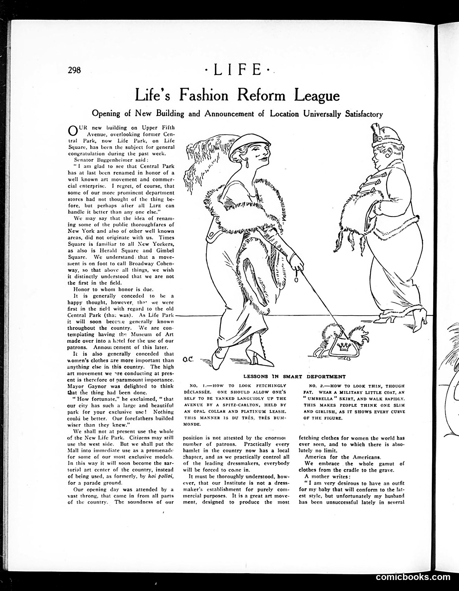 Life — February 9, 1911 — page 10: Life, 1911-02-09
