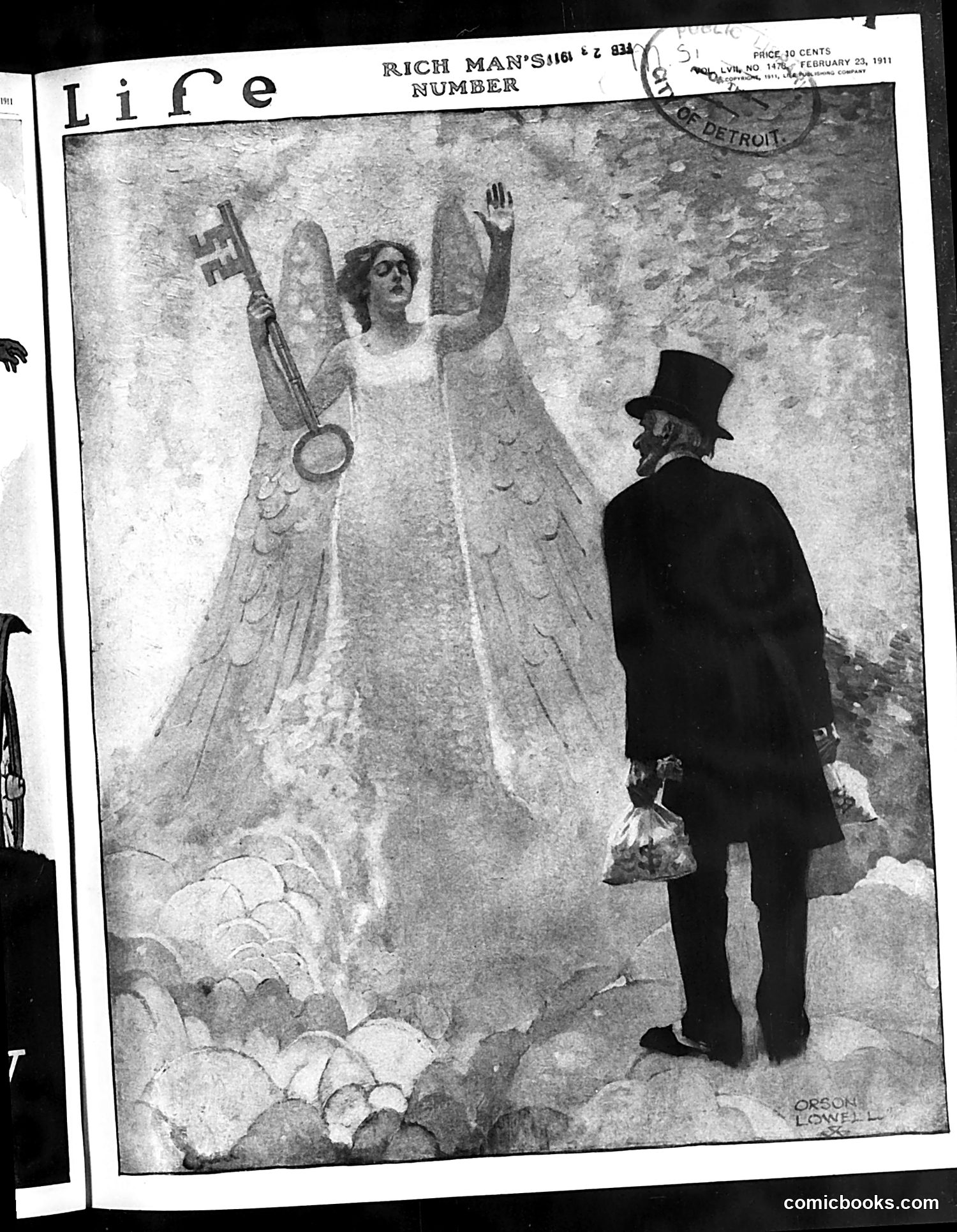 Life — February 23, 1911 — page 1: Life, 1911-02-23