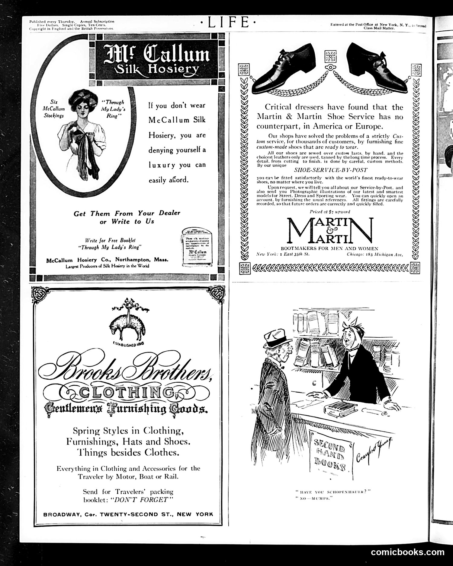 Life — March 16, 1911 — page 2: Life, 1911-03-16