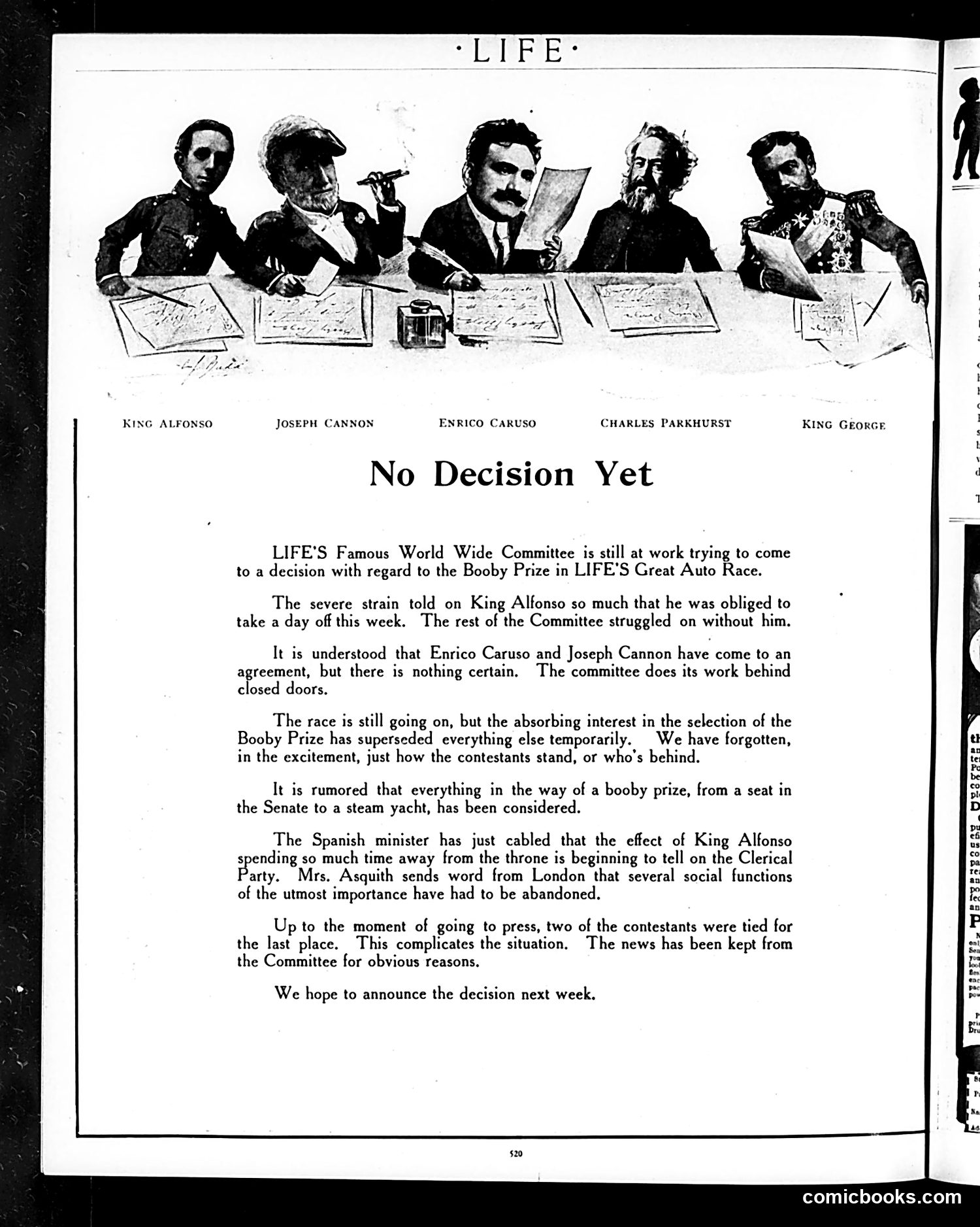 Life — March 16, 1911 — page 4: Life, 1911-03-16