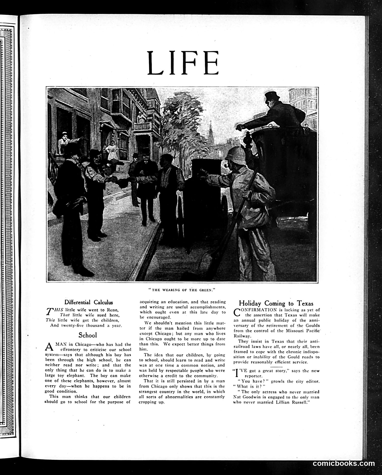 Life — March 16, 1911 — page 7: Life, 1911-03-16