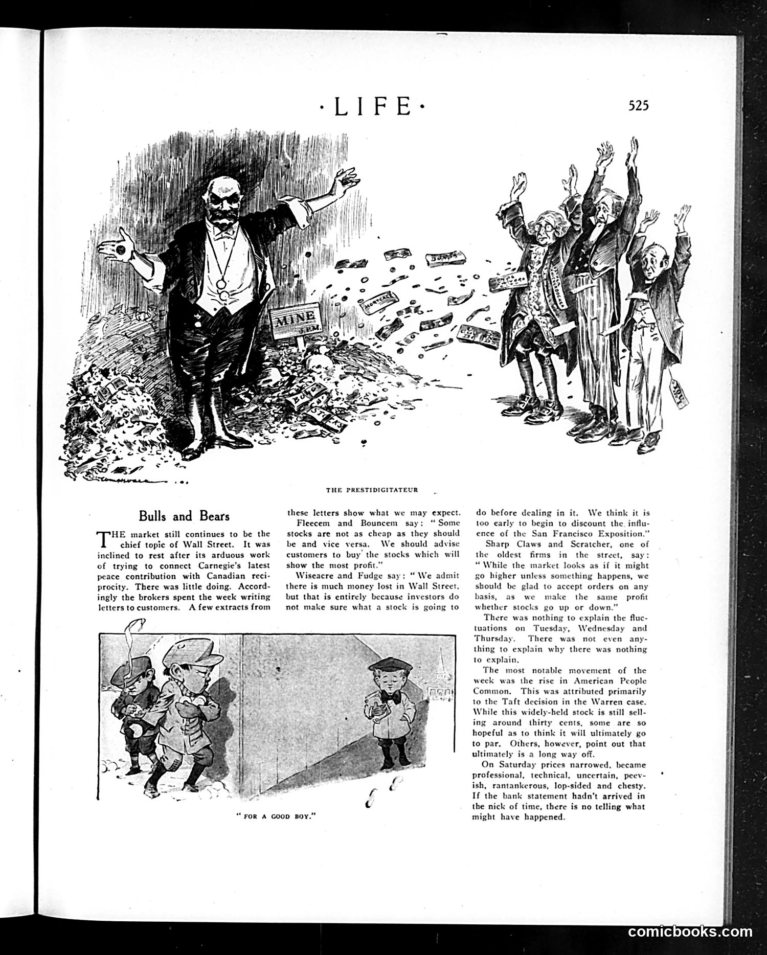 Life — March 16, 1911 — page 9: Life, 1911-03-16