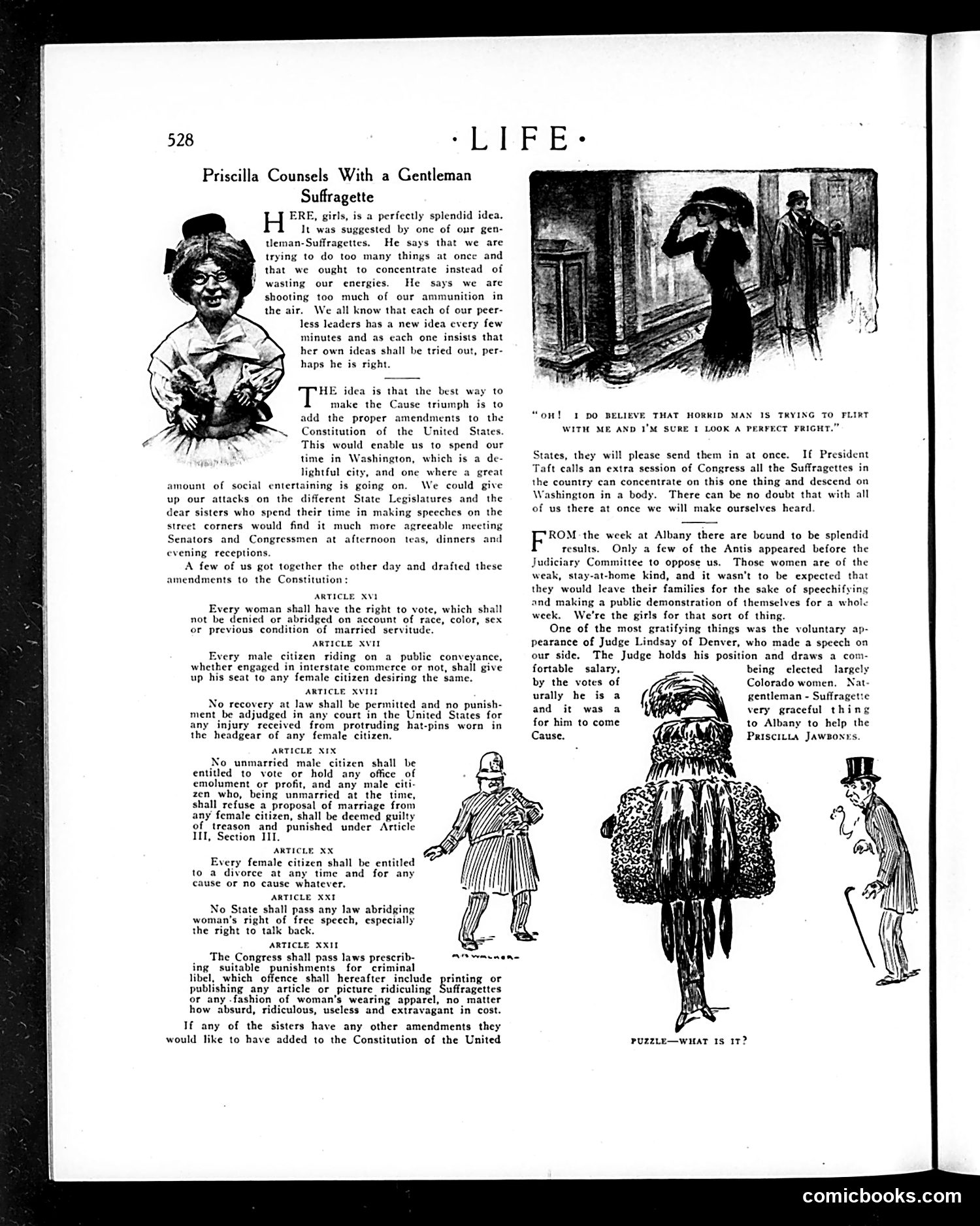 Life — March 16, 1911 — page 12: Life, 1911-03-16