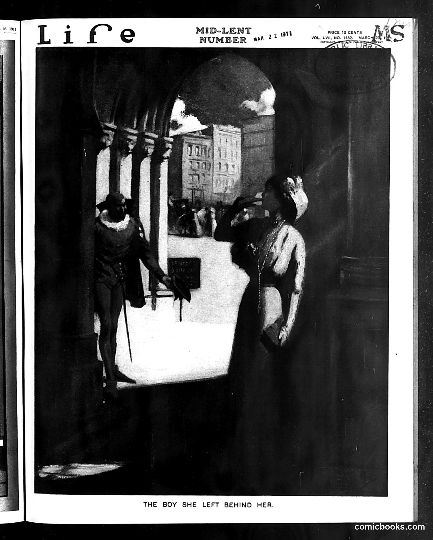 Life — March 23, 1911 — page 1: Life, 1911-03-23