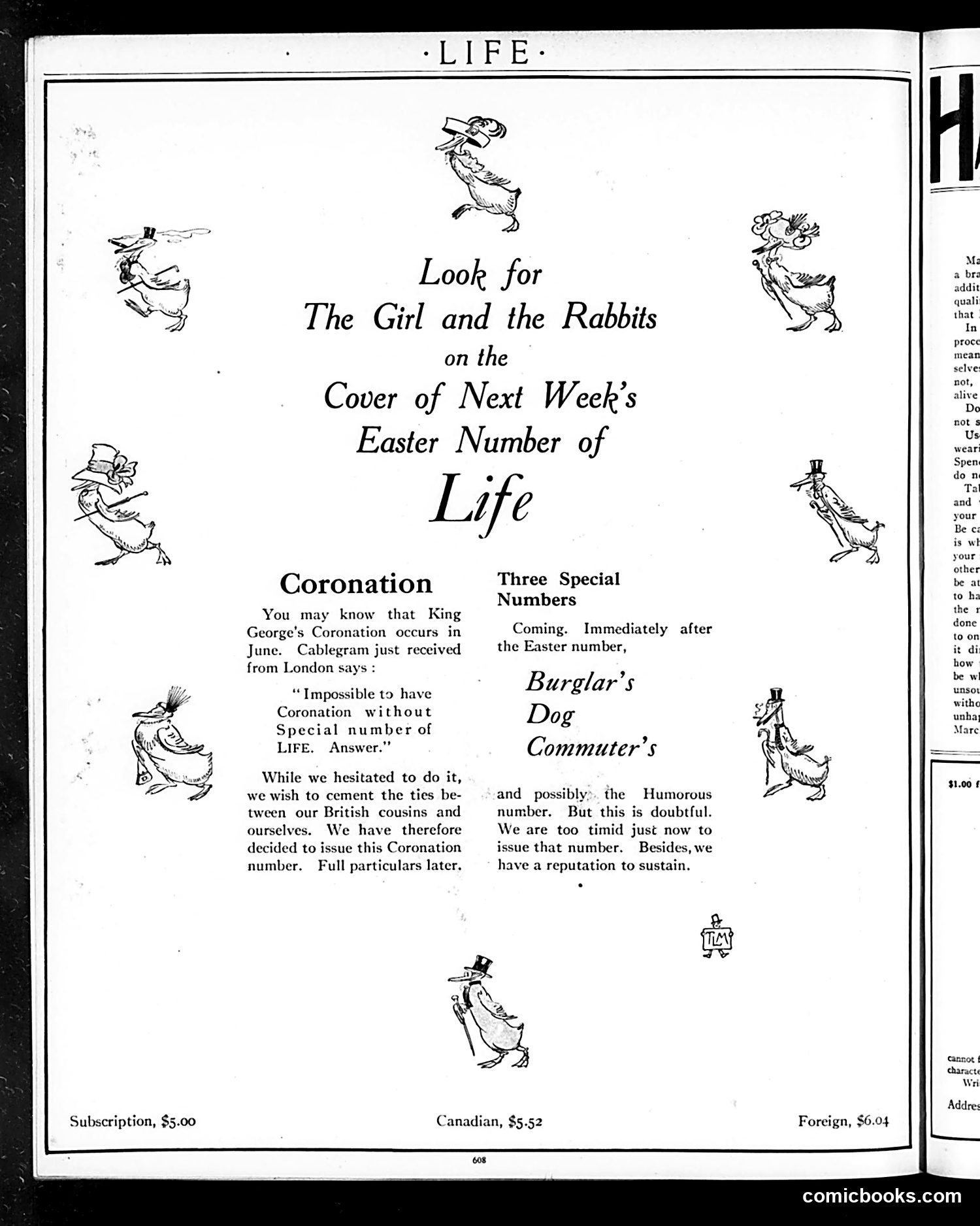 Life — March 30, 1911 — page 4: Life, 1911-03-30