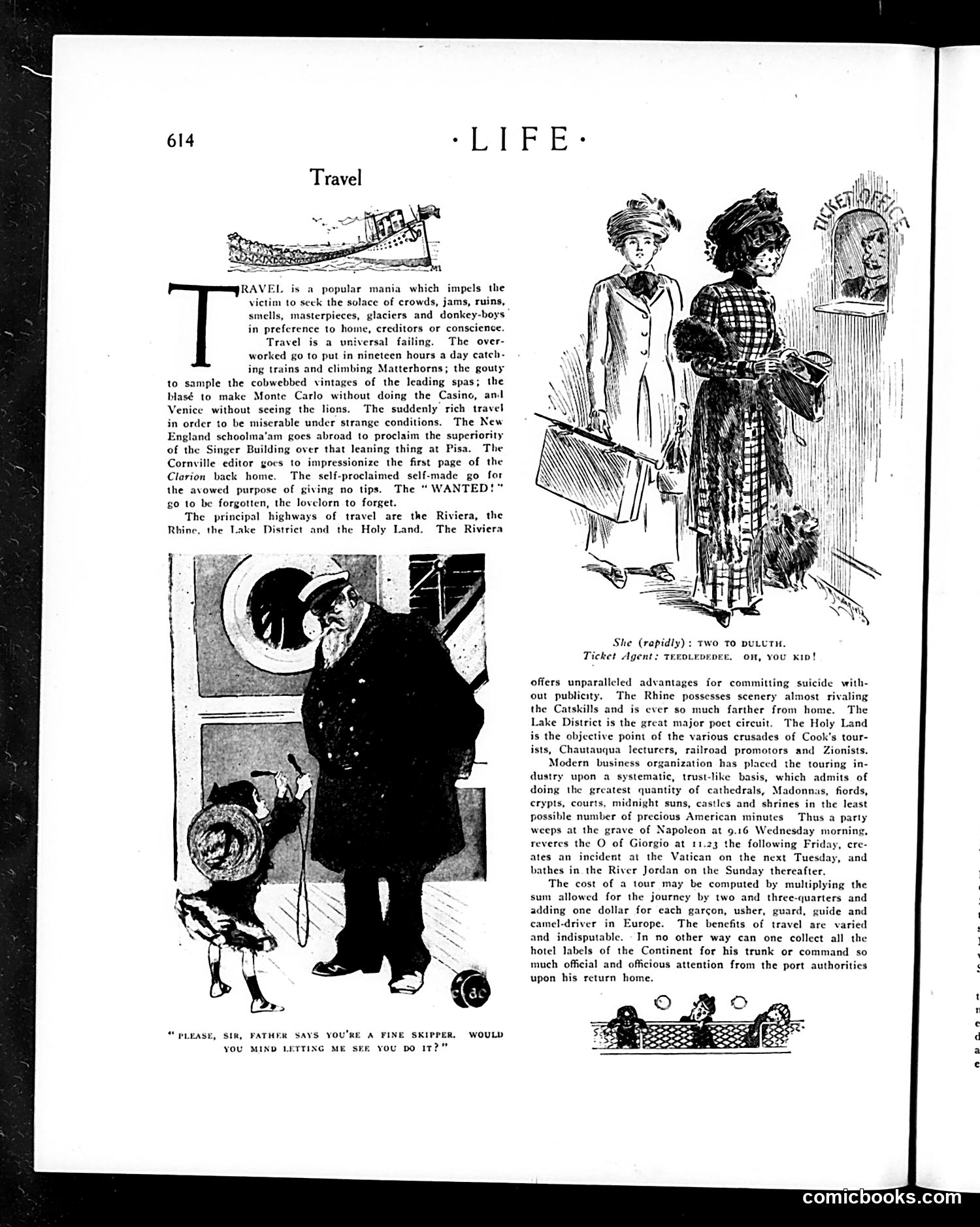 Life — March 30, 1911 — page 10: Life, 1911-03-30