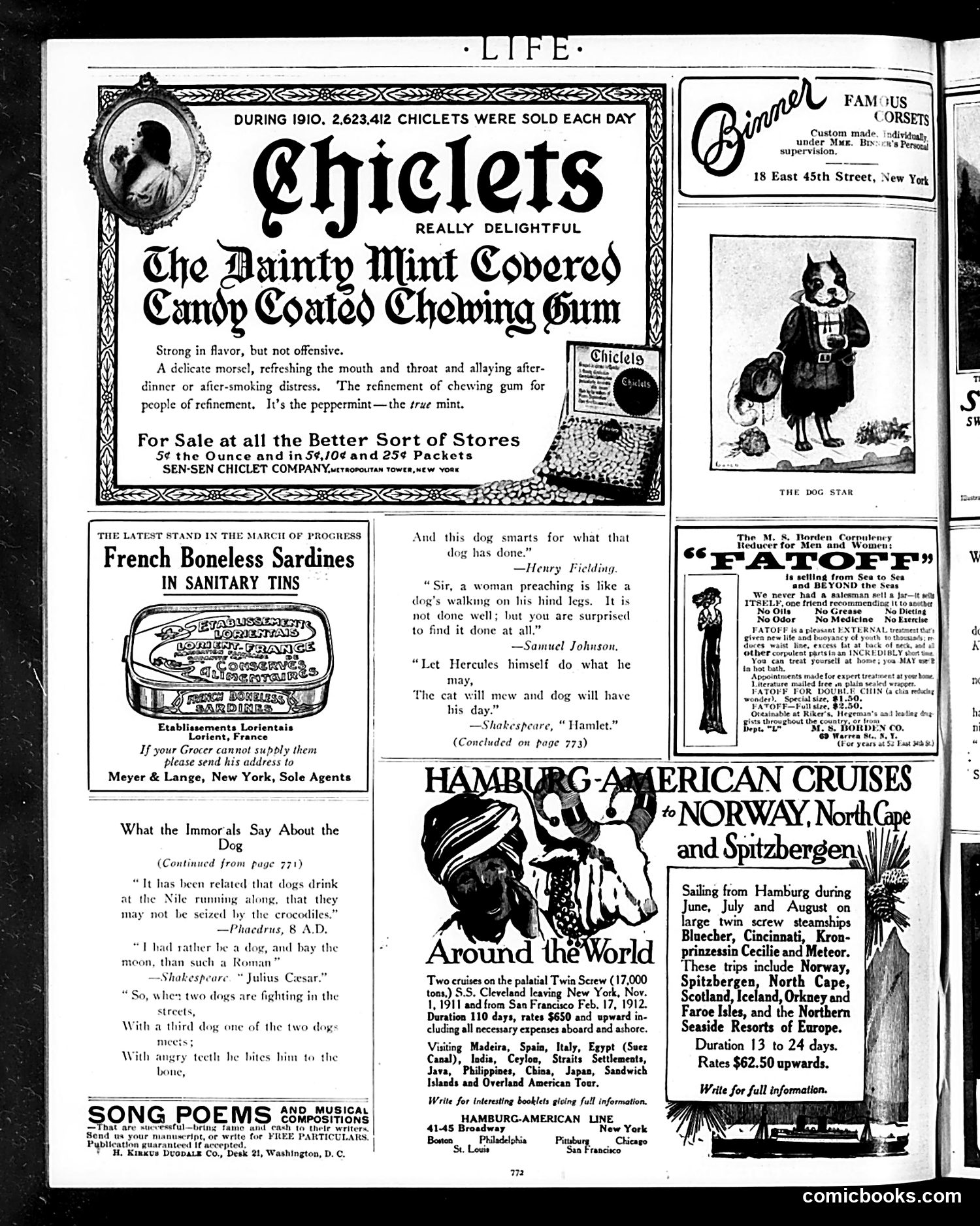 Life — April 20, 1911 — page 8: Life, 1911-04-20