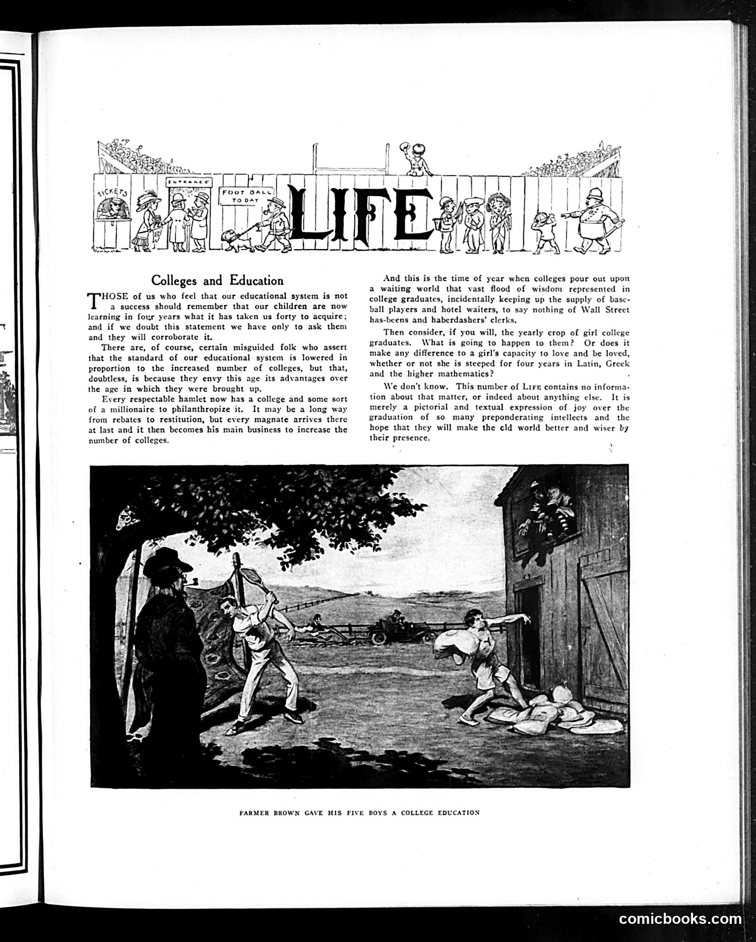 Life — May 25, 1911 — page 7: Life, 1911-05-25