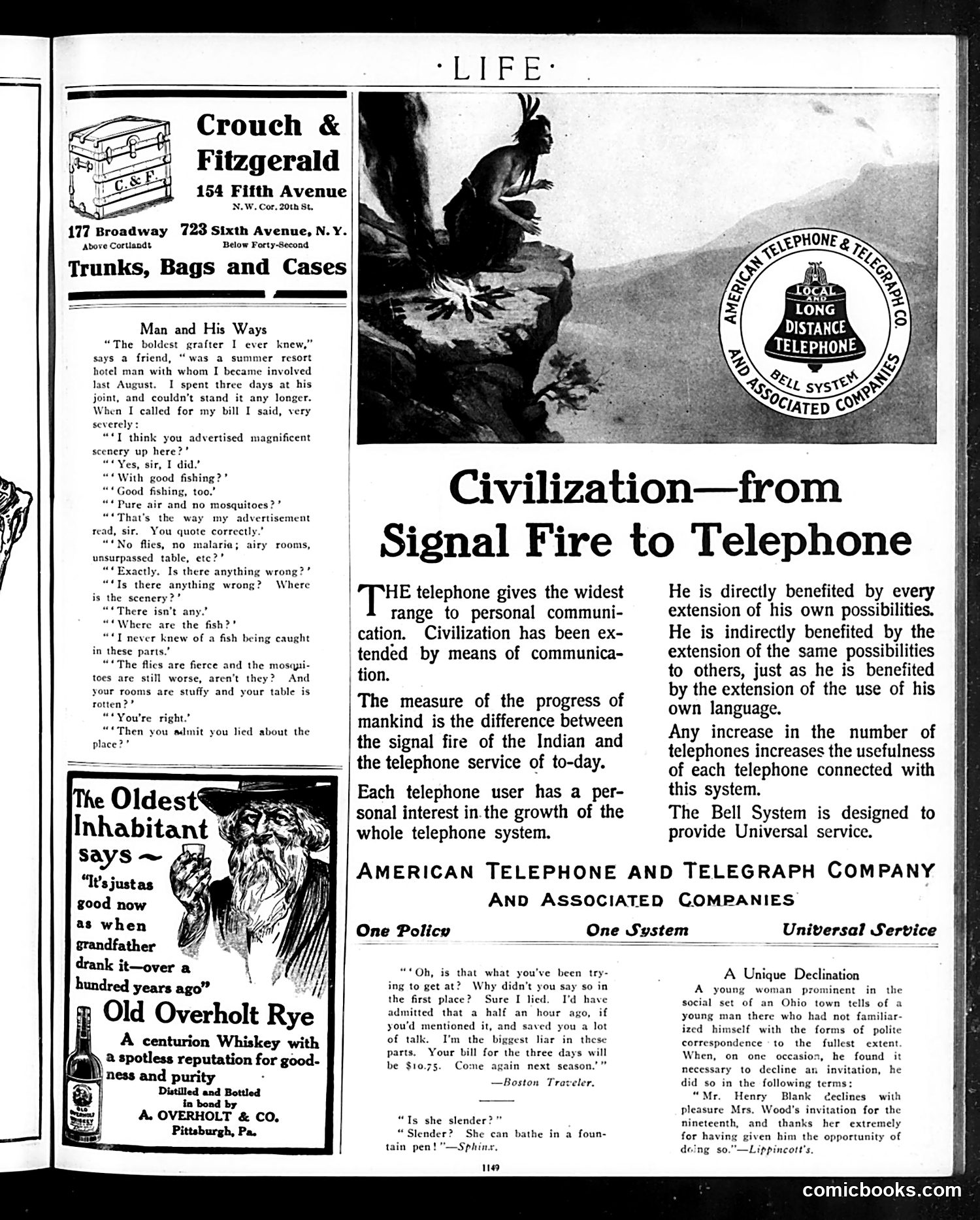 Life — June 15, 1911 — page 5: Life, 1911-06-15