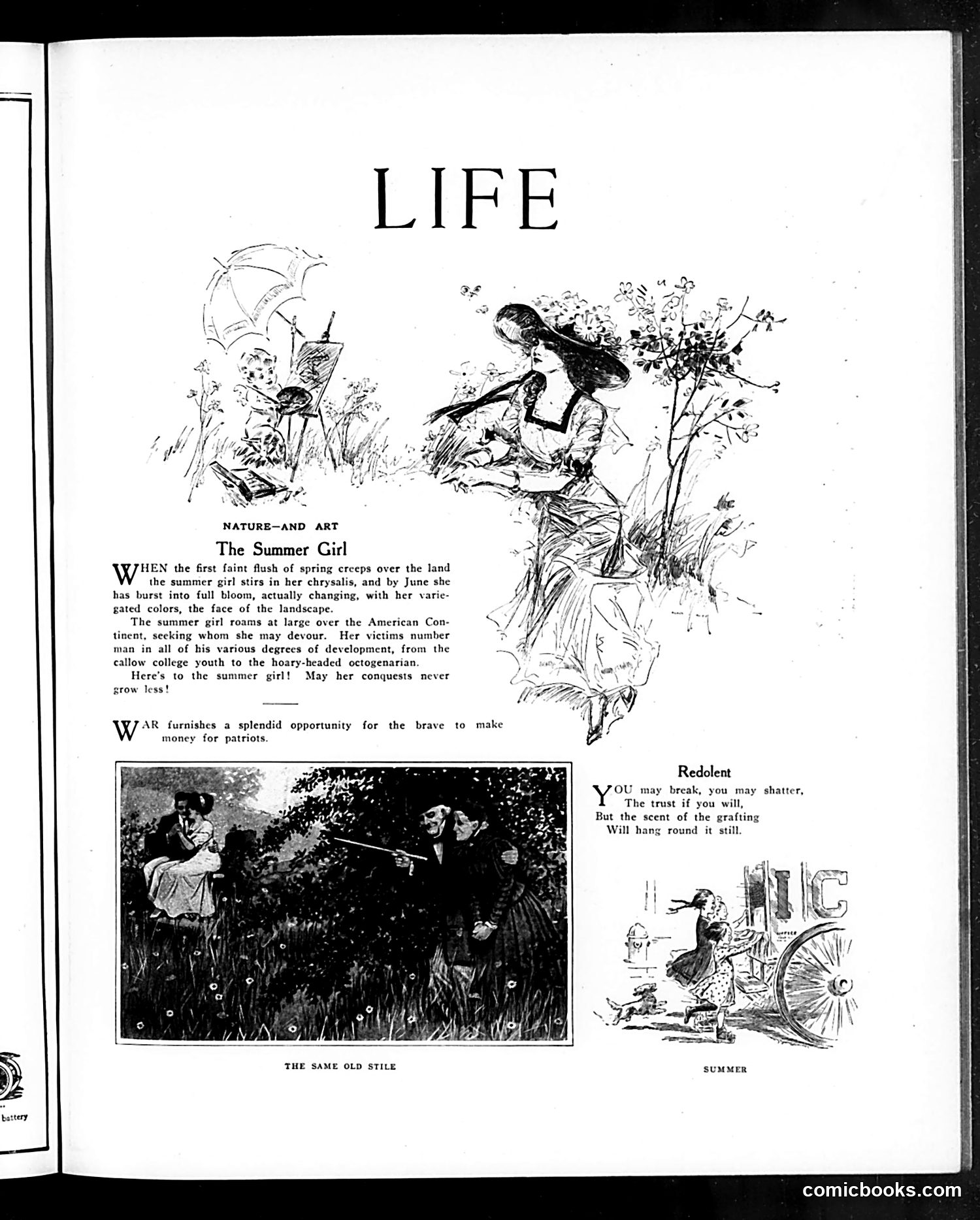 Life — June 15, 1911 — page 7: Life, 1911-06-15