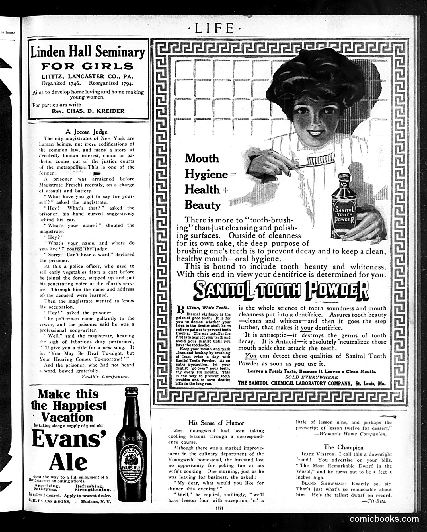 Life — June 22, 1911 — page 3: Life, 1911-06-22
