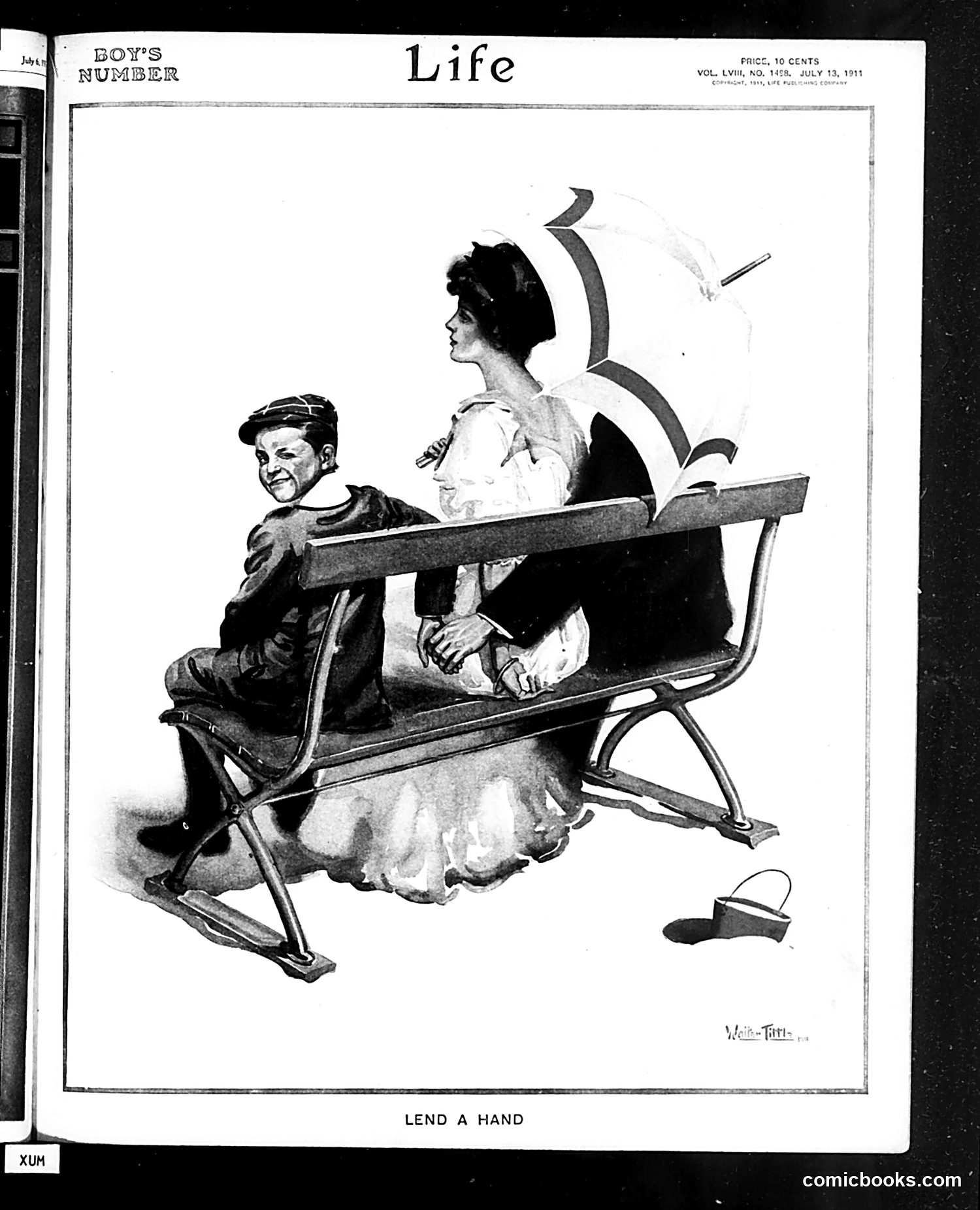 Life — July 13, 1911 — page 1: Life, 1911-07-13