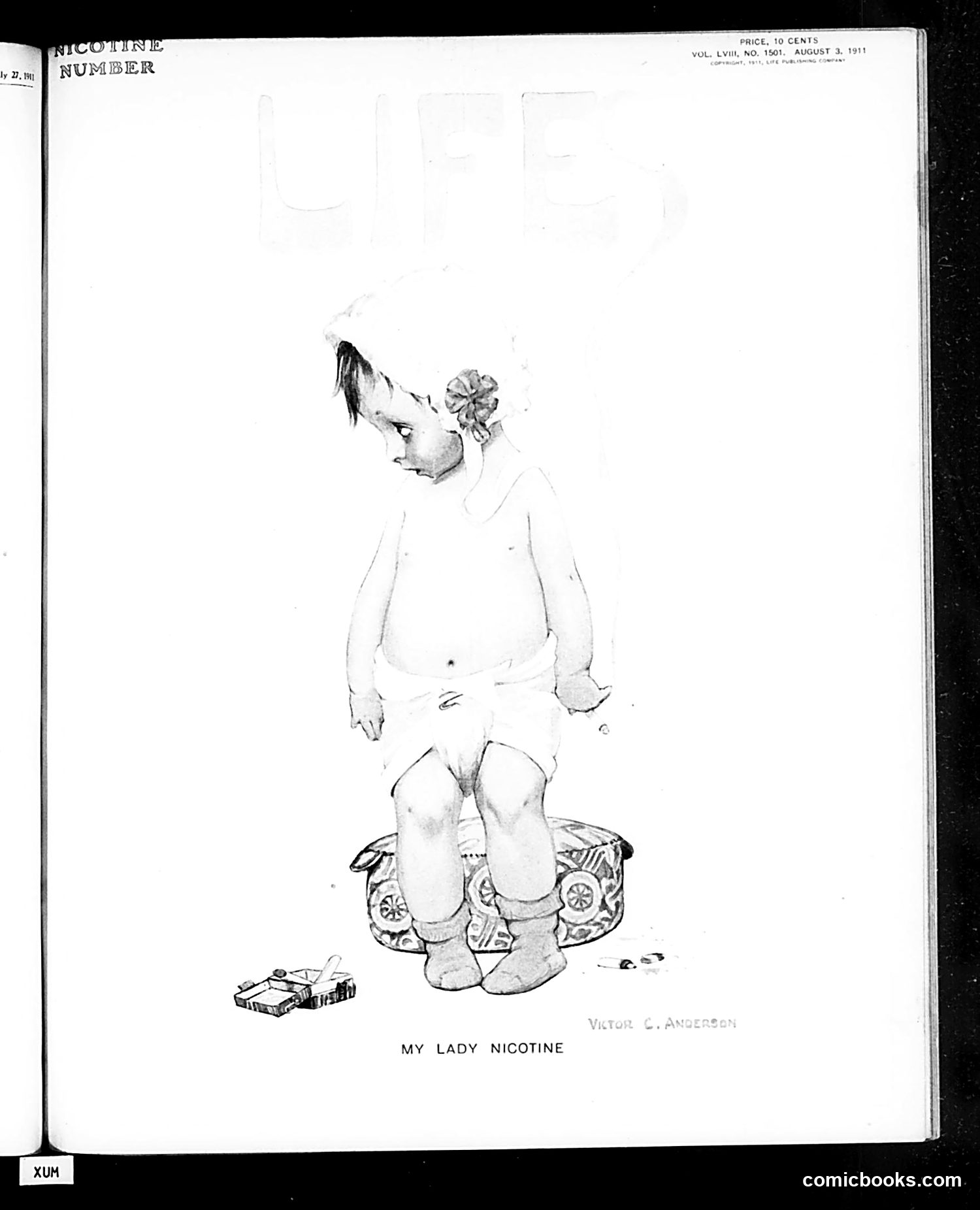 Life — August 3, 1911 — page 1: Life, 1911-08-03