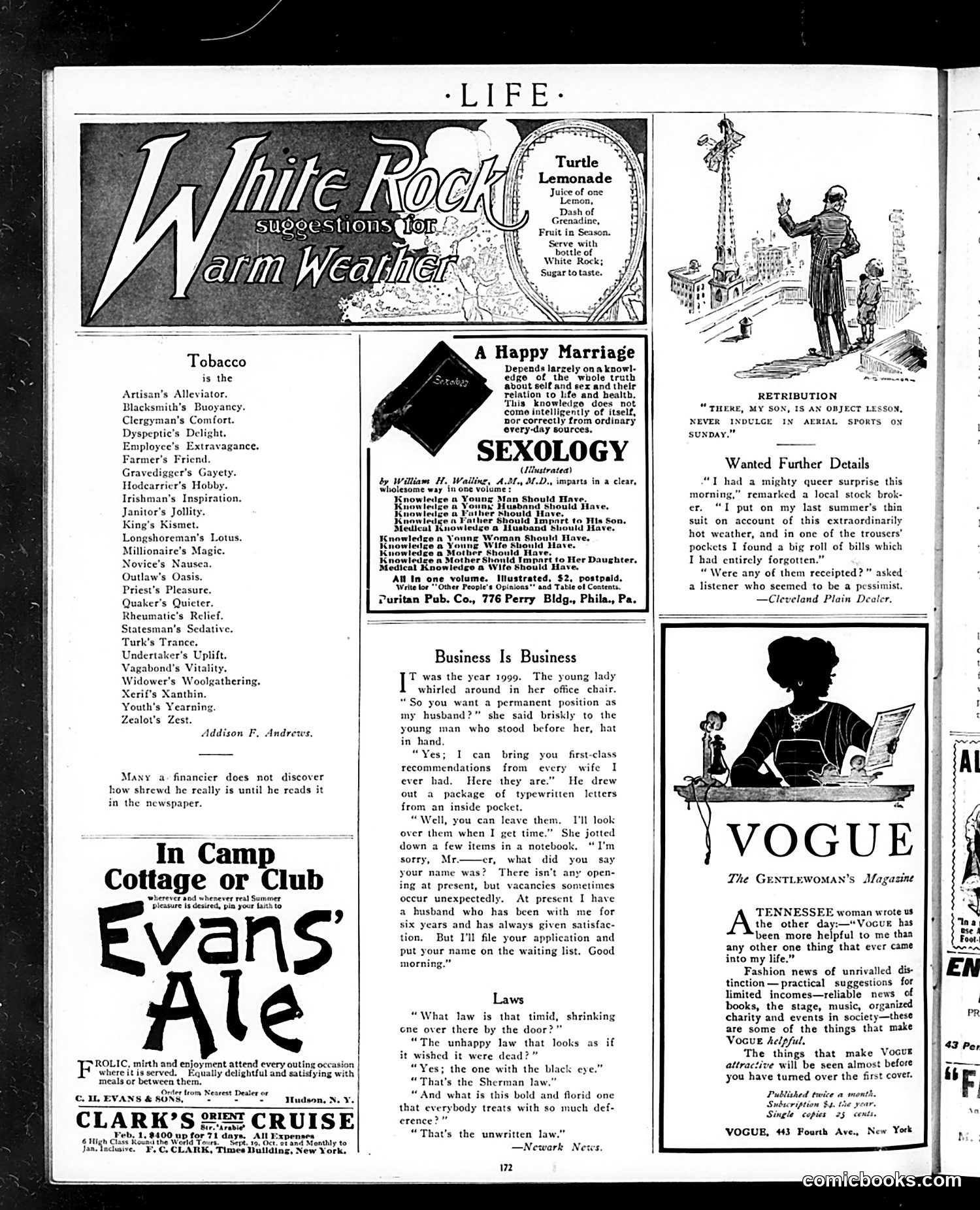 Life — August 3, 1911 — page 4: Life, 1911-08-03