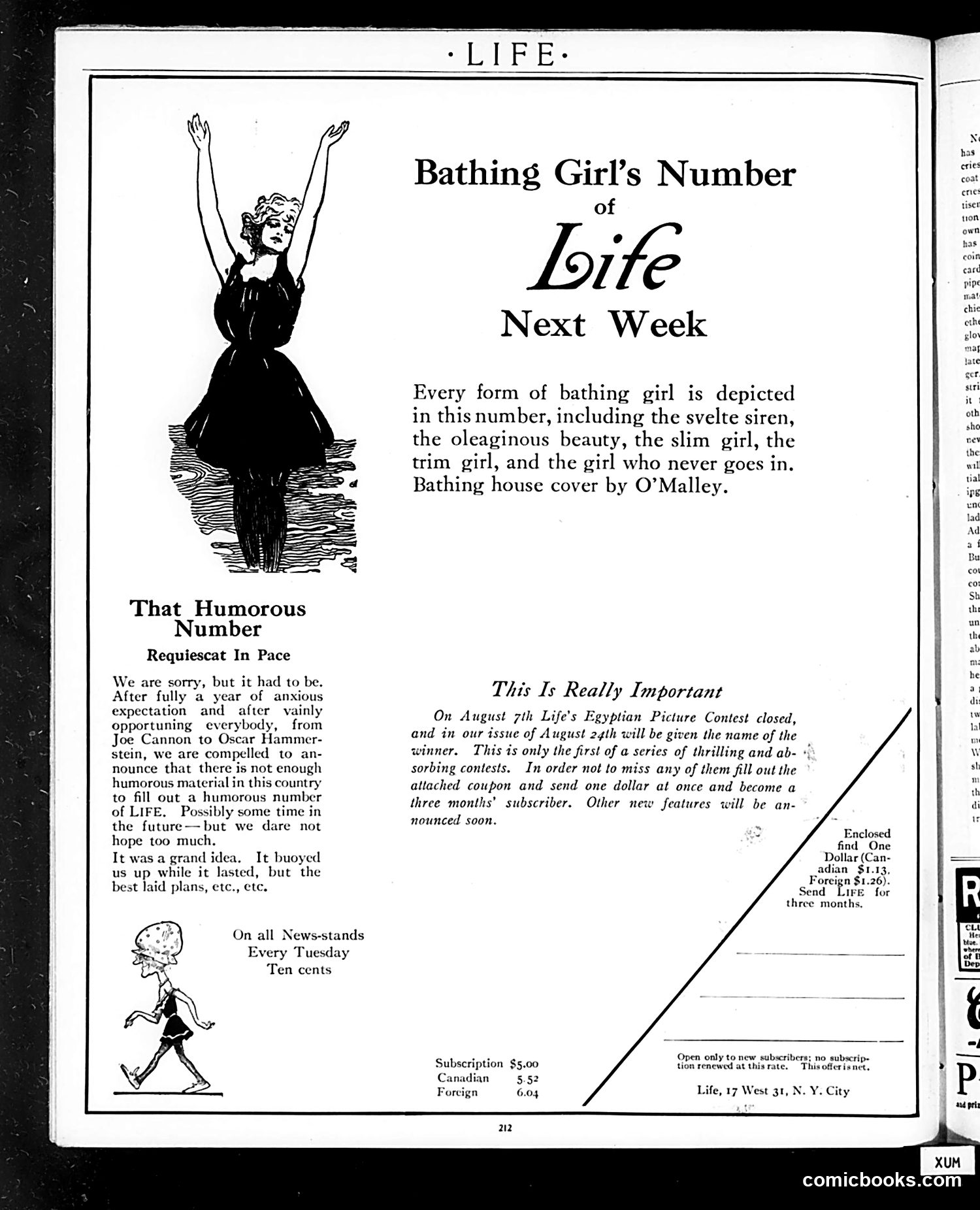 Life — August 10, 1911 — page 4: Life, 1911-08-10