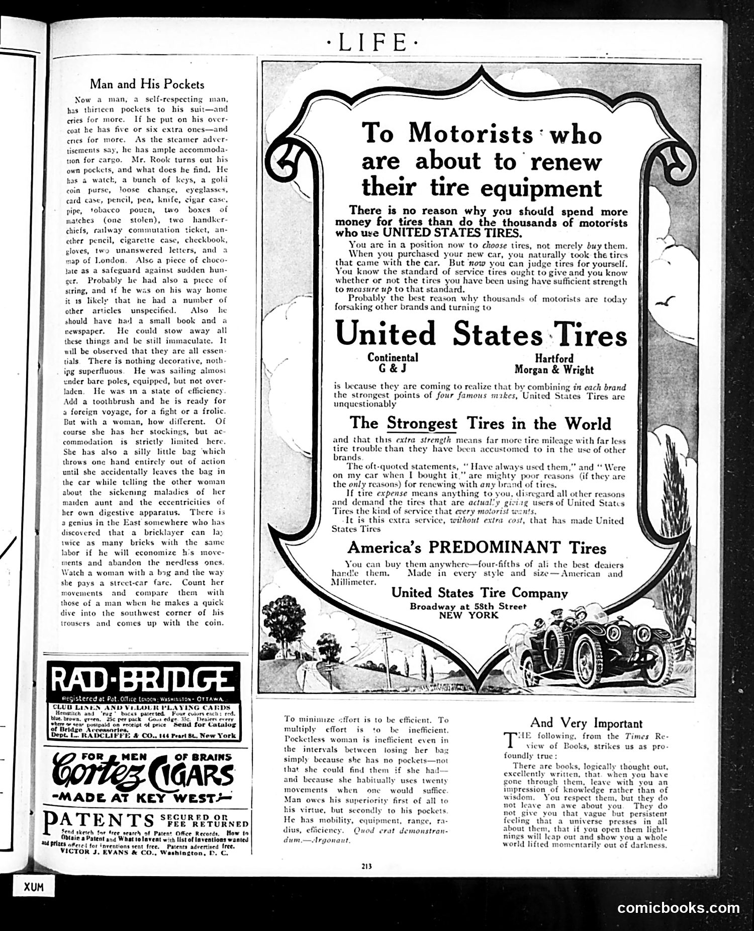 Life — August 10, 1911 — page 5: Life, 1911-08-10