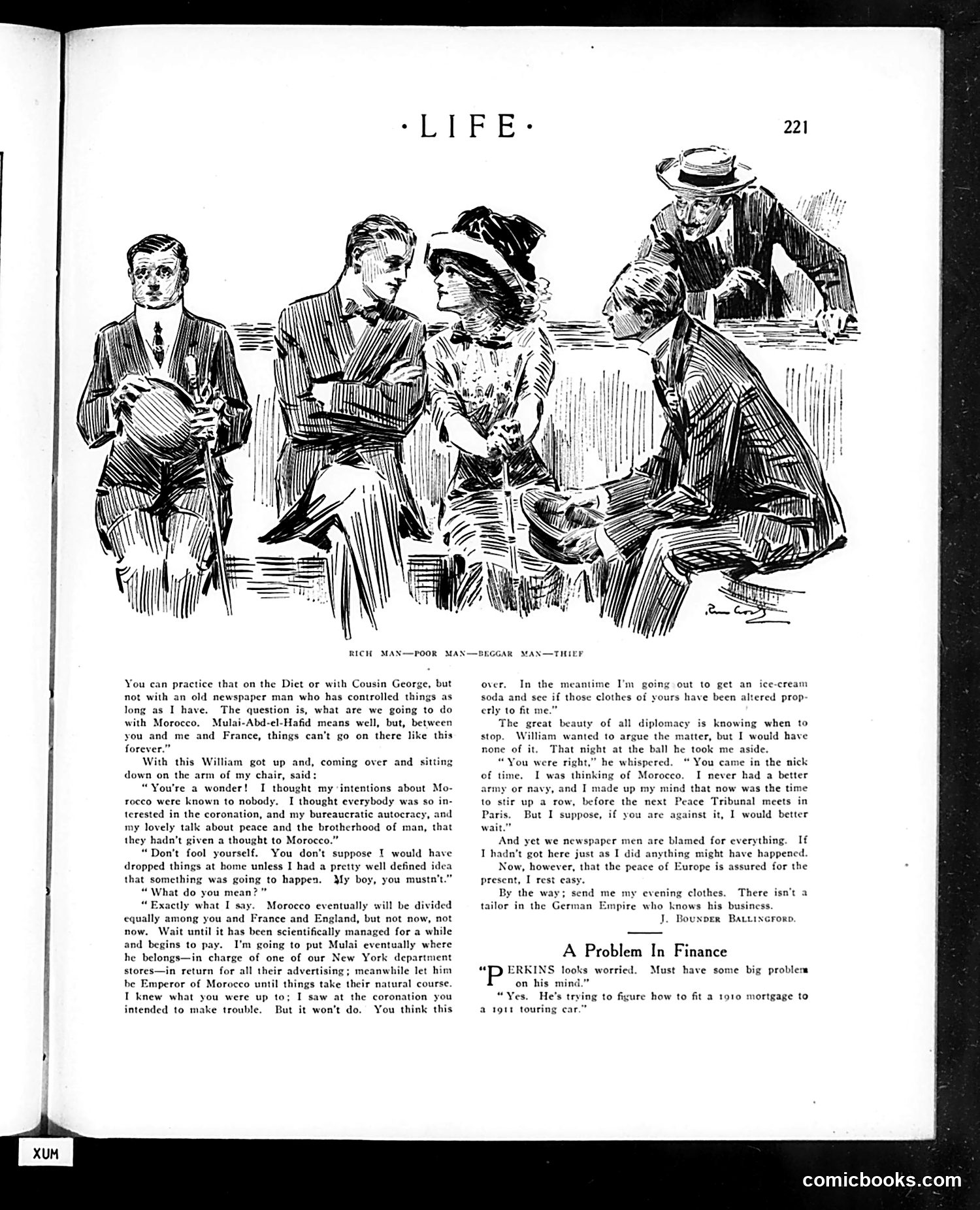 Life — August 10, 1911 — page 13: Life, 1911-08-10