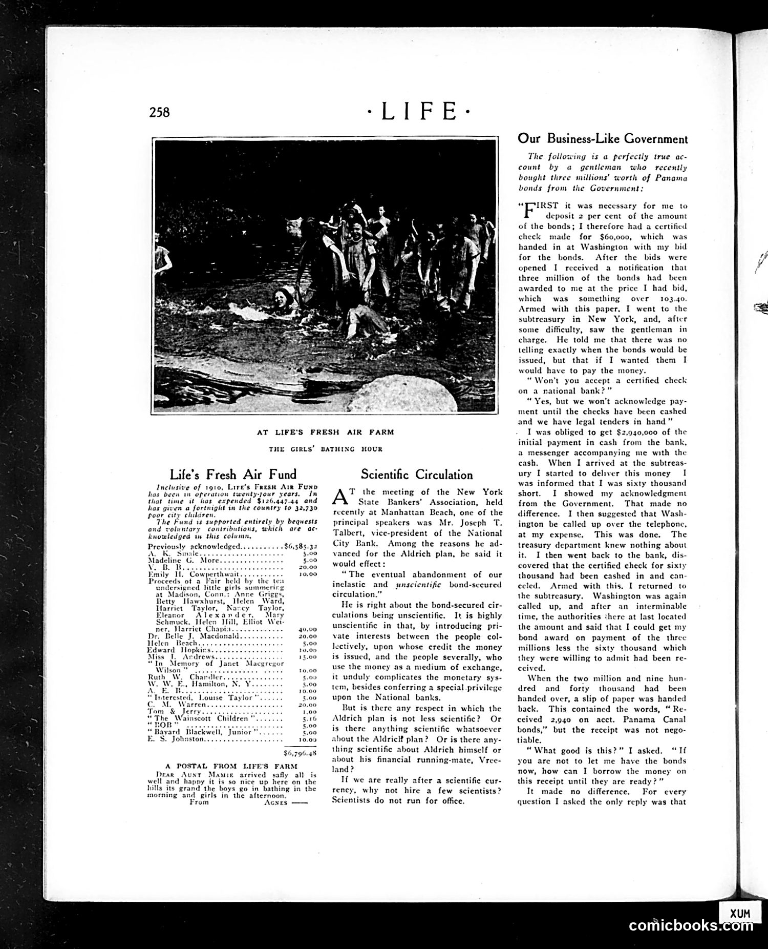Life — August 17, 1911 — page 10: Life, 1911-08-17