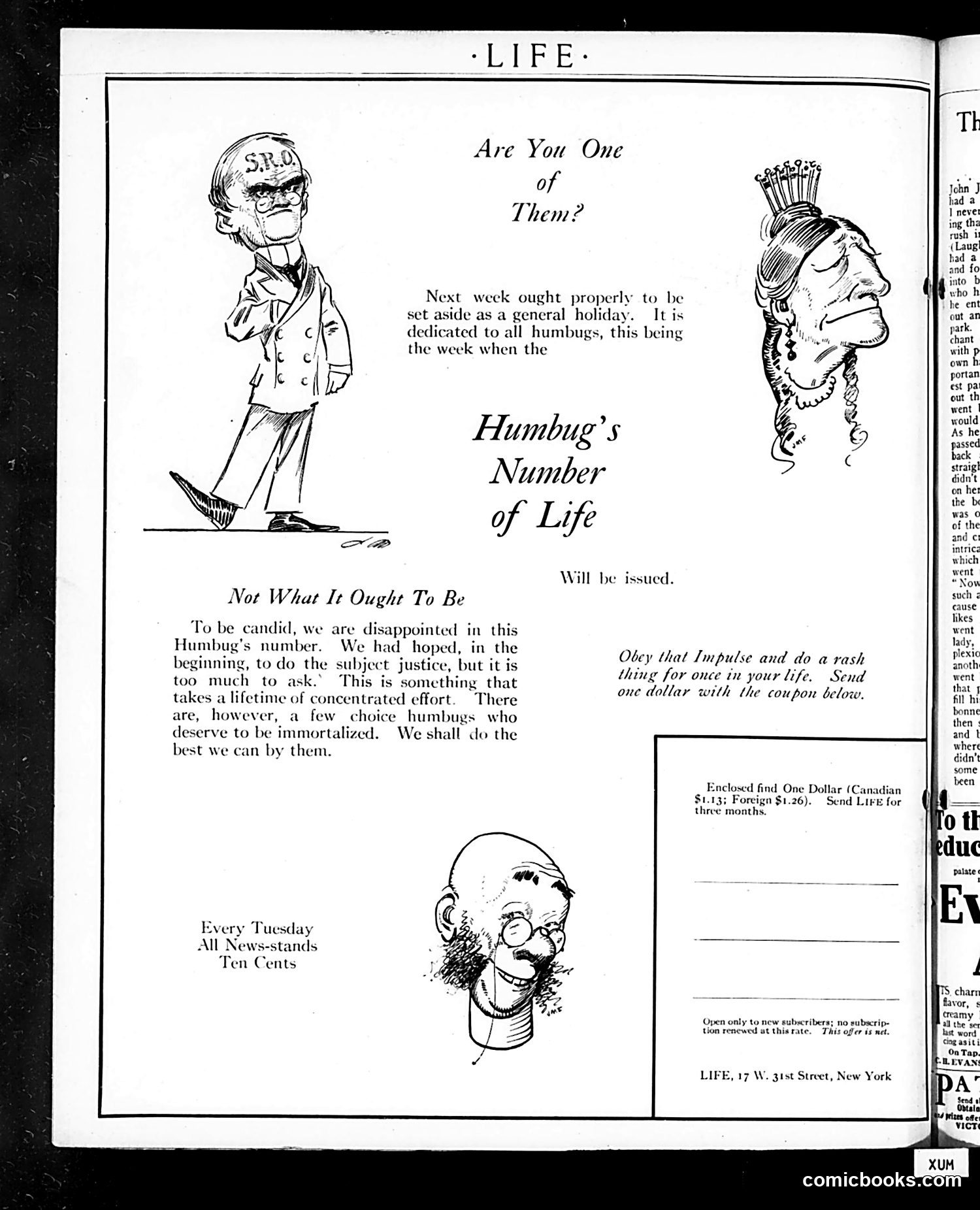 Life — August 31, 1911 — page 6: Life, 1911-08-31