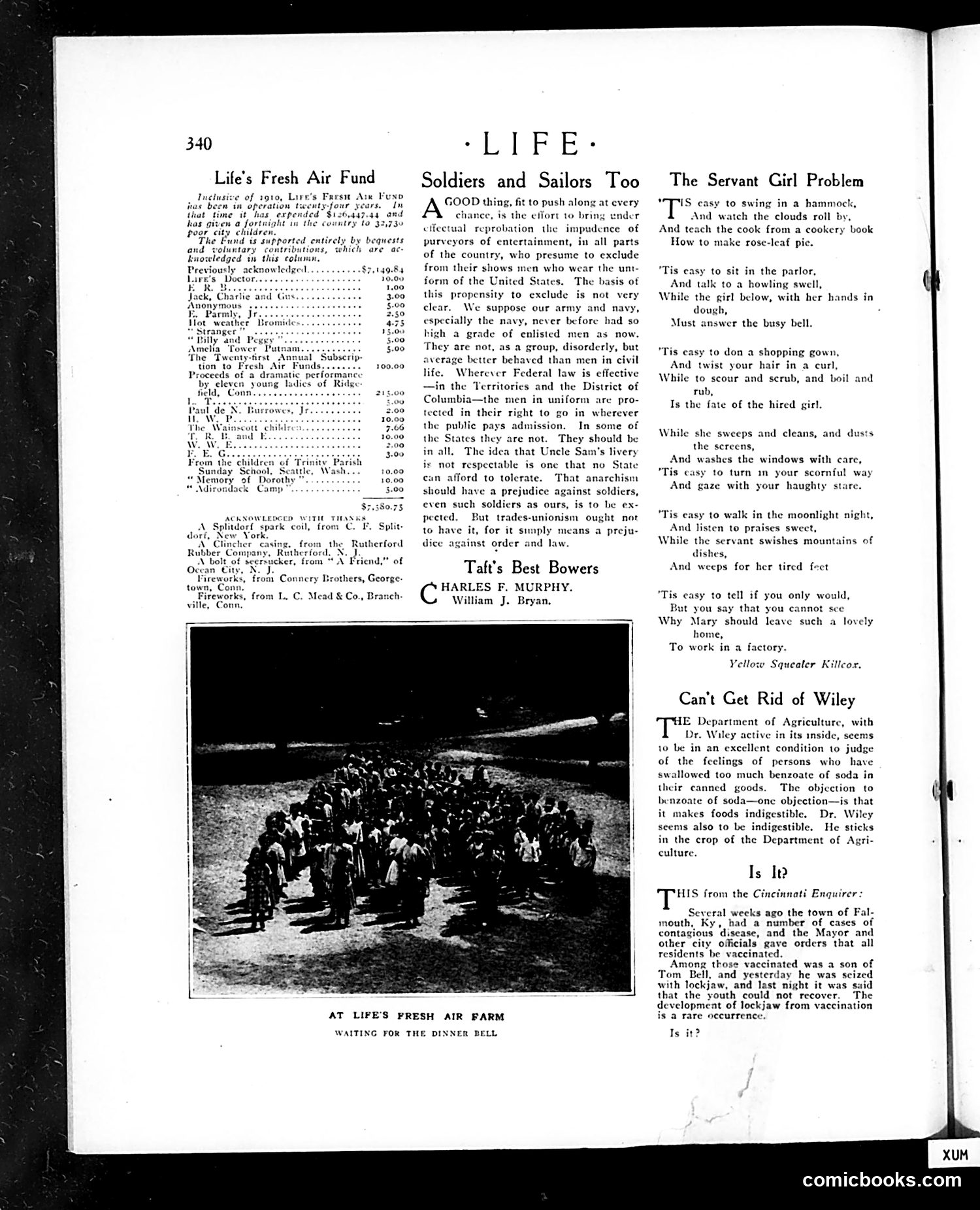 Life — August 31, 1911 — page 12: Life, 1911-08-31