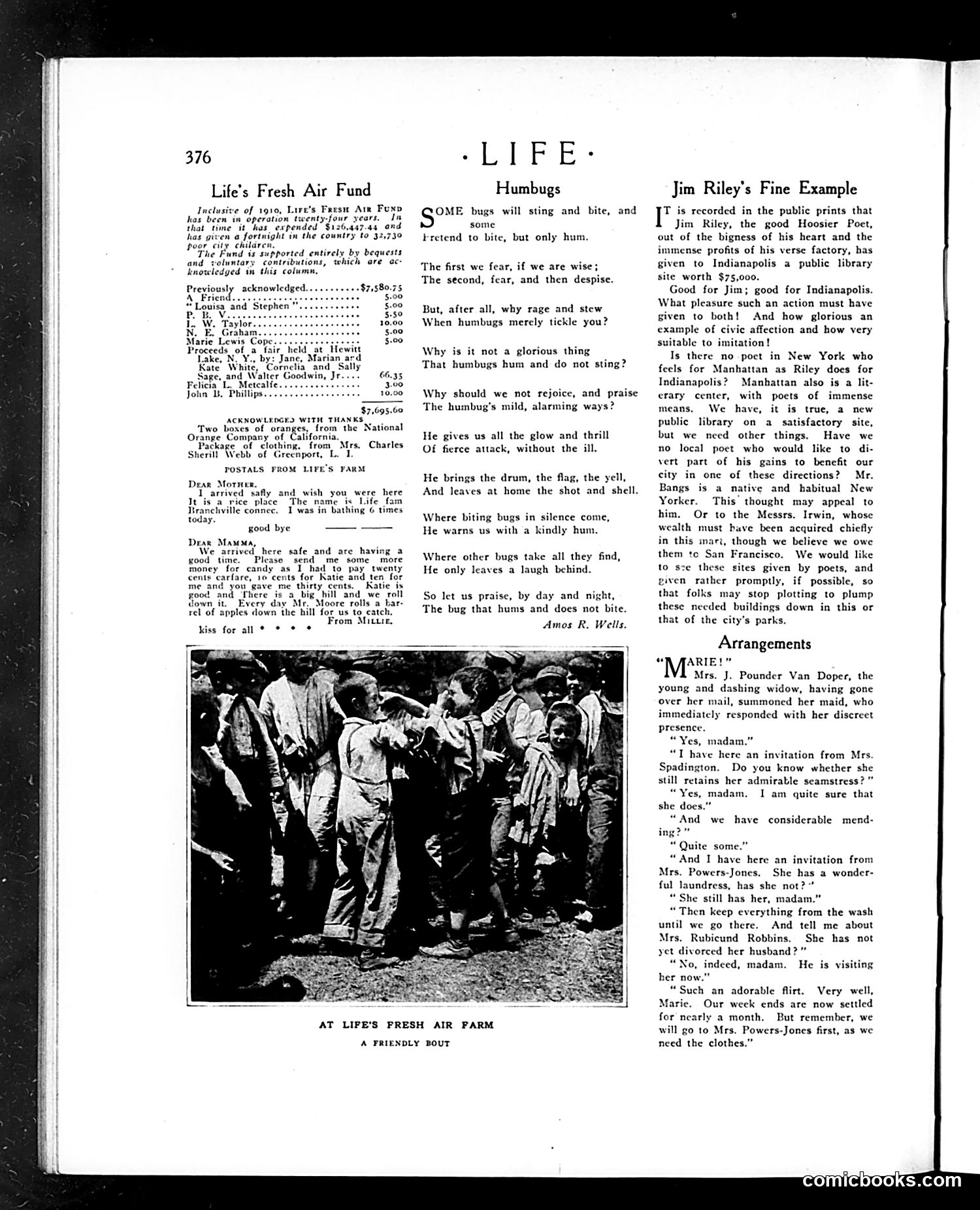 Life — September 7, 1911 — page 10: Life, 1911-09-07