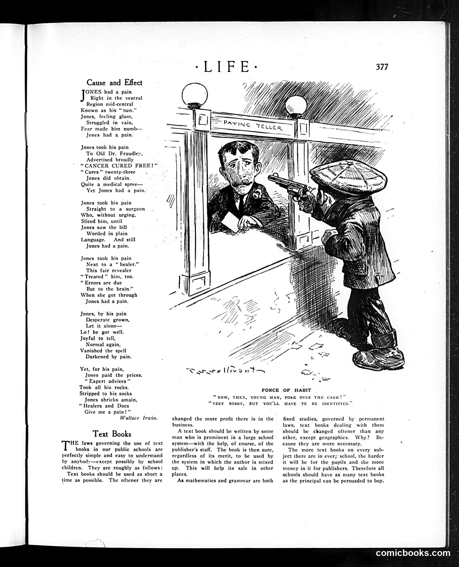 Life — September 7, 1911 — page 11: Life, 1911-09-07
