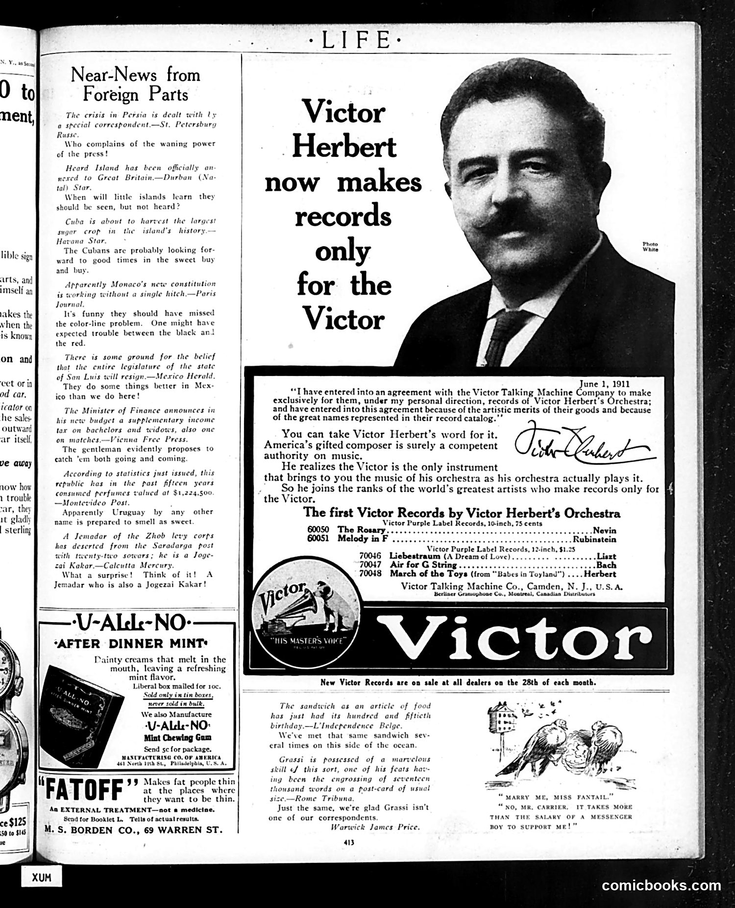 Life — September 14, 1911 — page 3: Life, 1911-09-14
