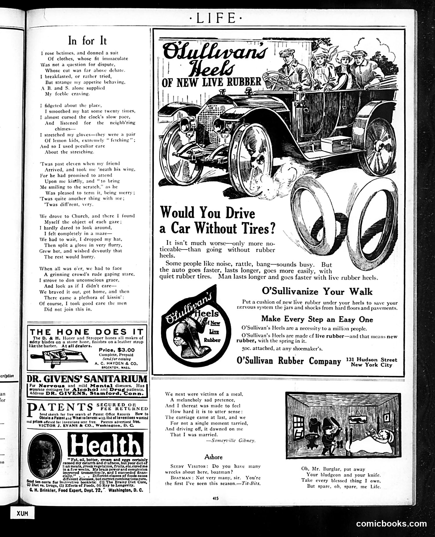 Life — September 14, 1911 — page 5: Life, 1911-09-14