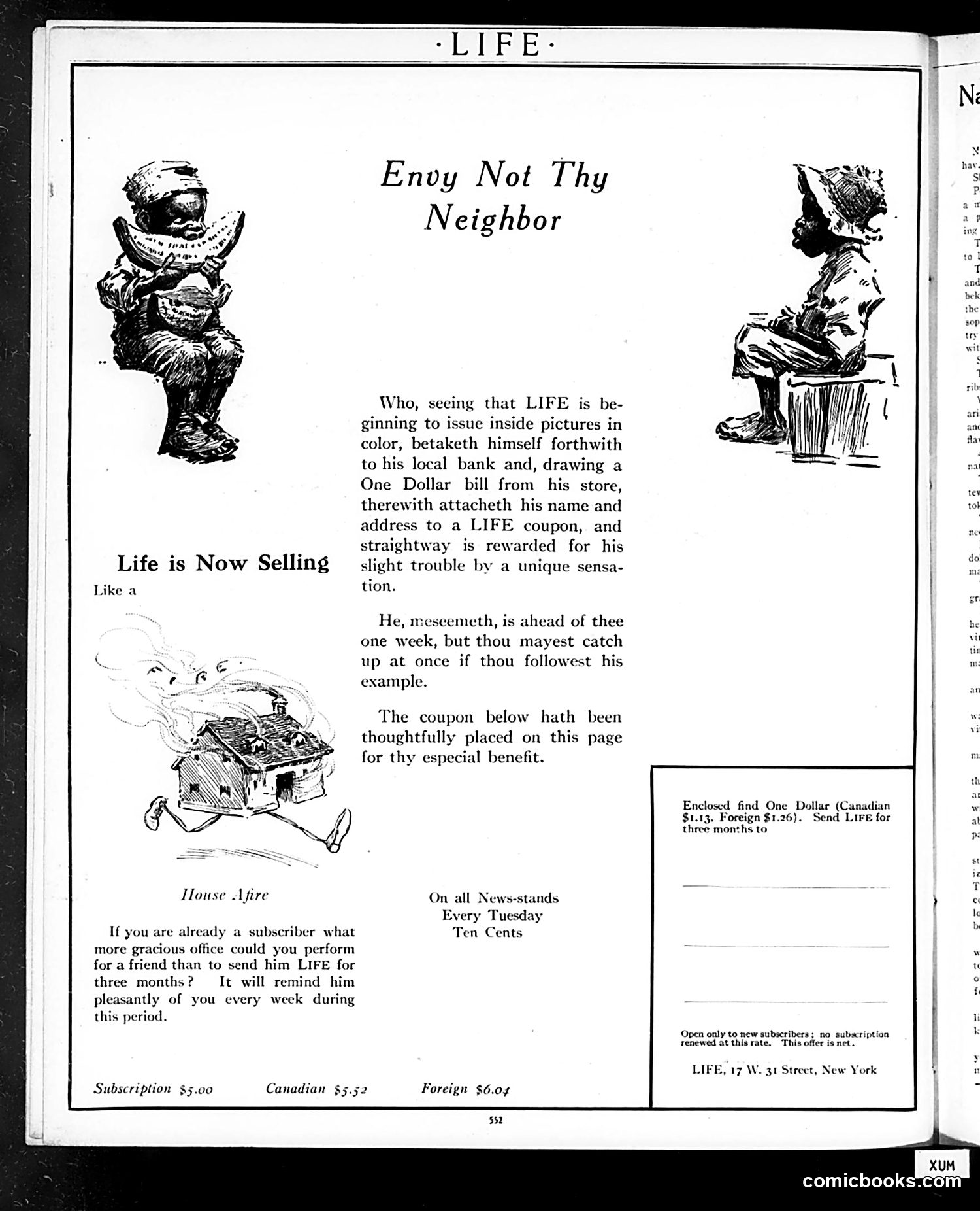 Life — October 5, 1911 — page 4: Life, 1911-10-05
