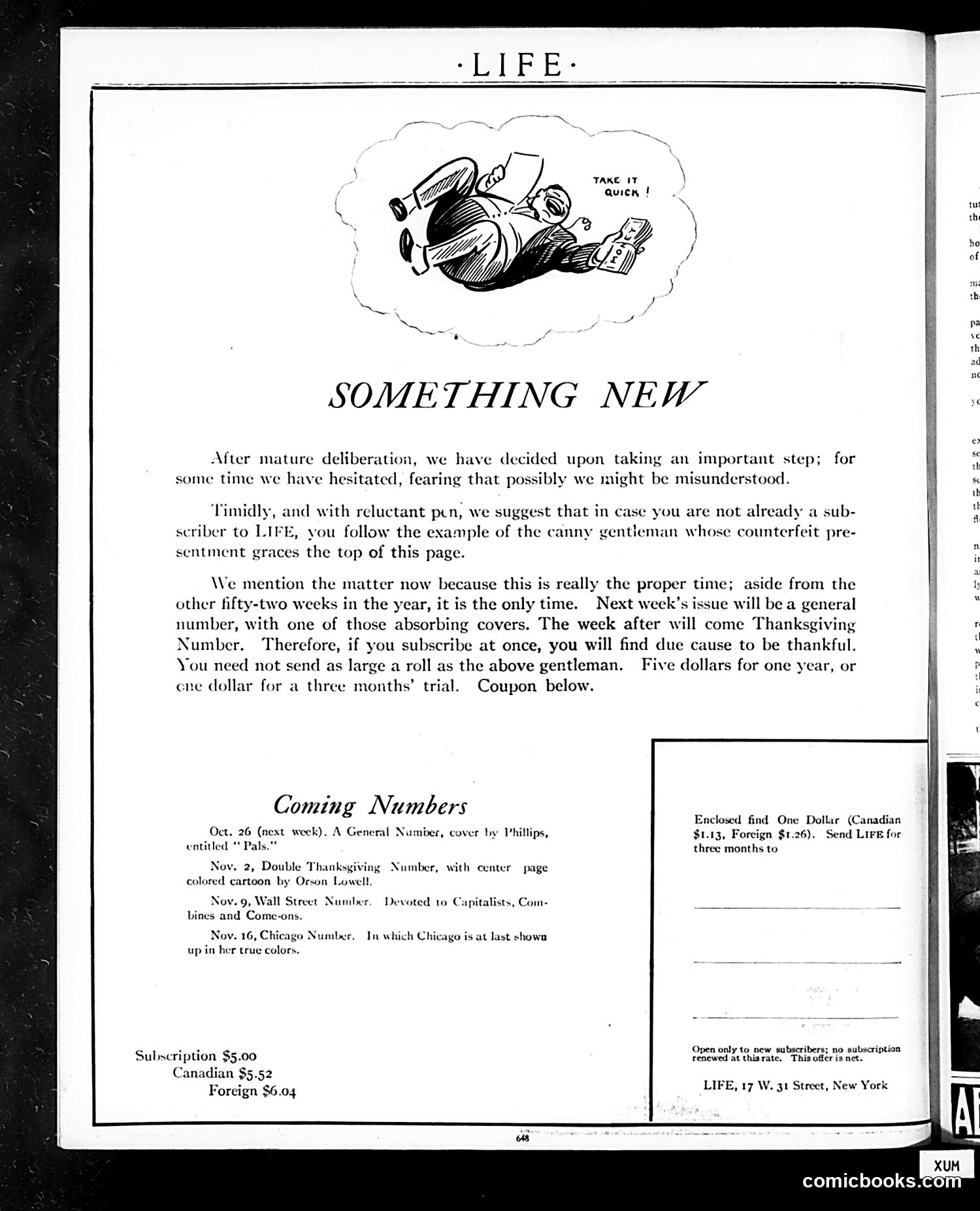 Life — October 19, 1911 — page 4: Life, 1911-10-19