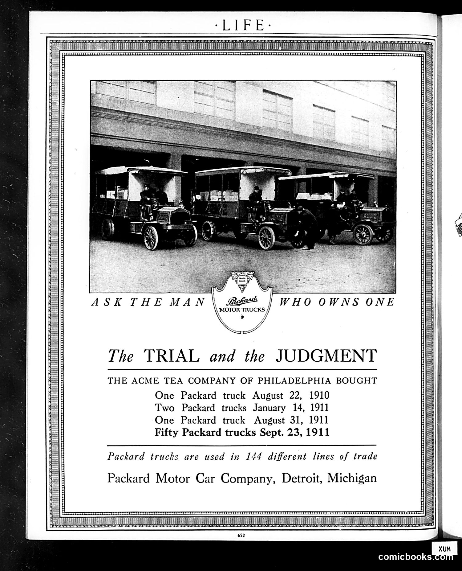 Life — October 19, 1911 — page 8: Life, 1911-10-19
