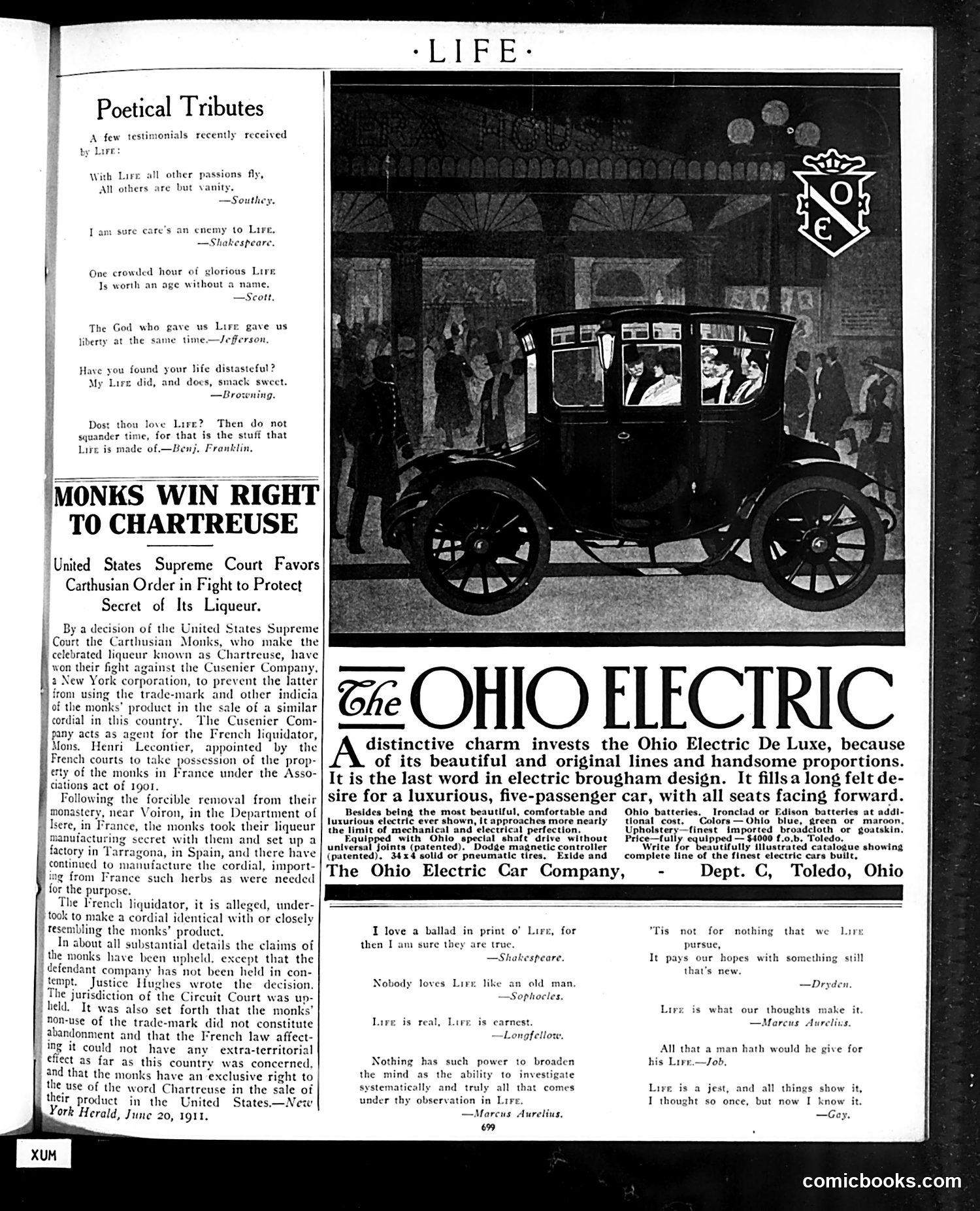 Life — October 26, 1911 — page 7: Life, 1911-10-26