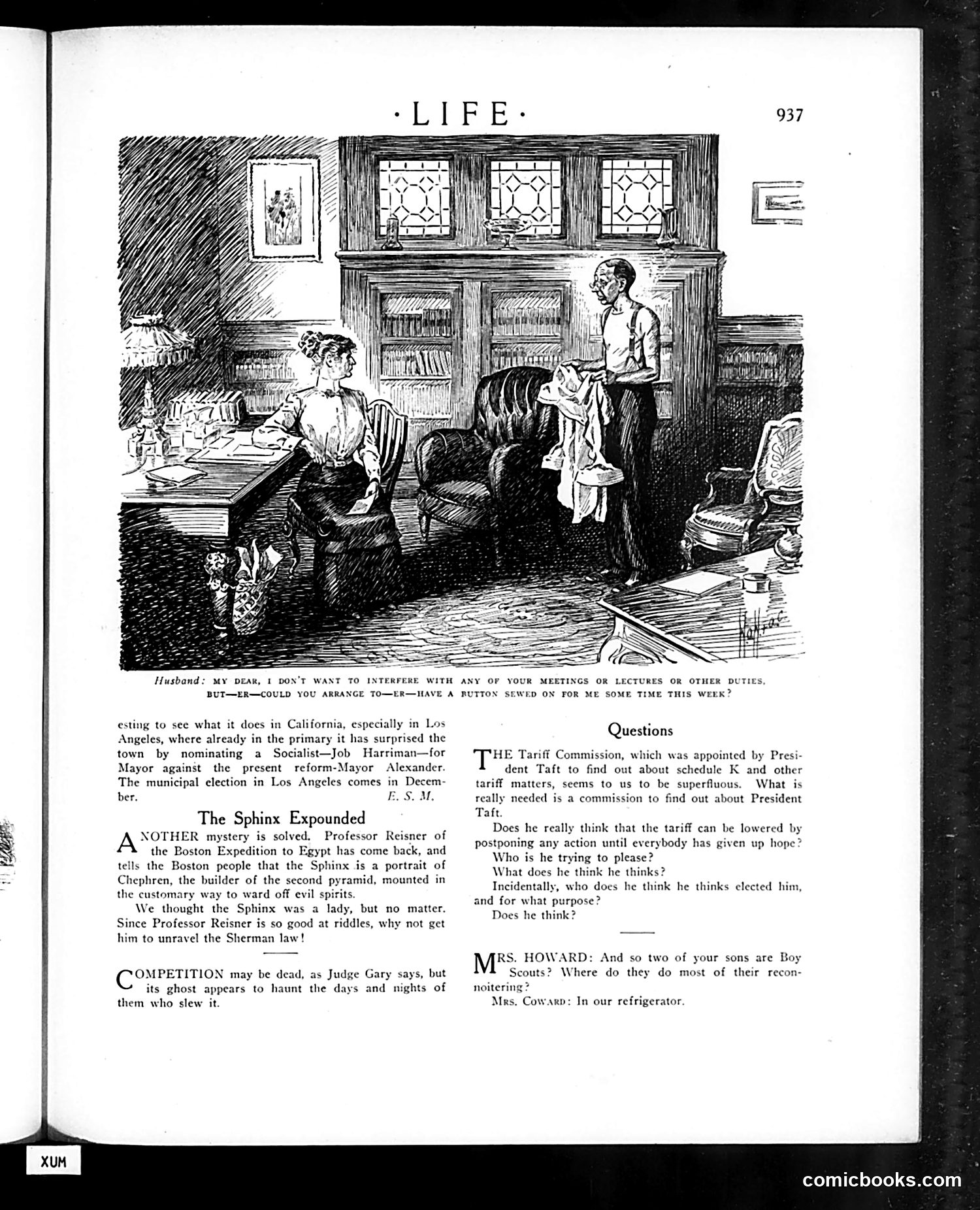Life — November 30, 1911 — page 11: Life, 1911-11-30