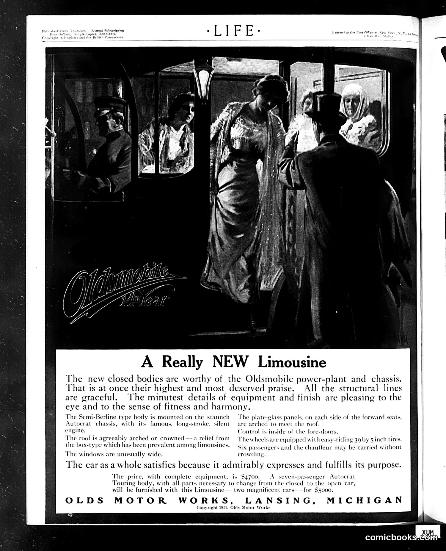 Life — December 7, 1911 — page 2: Life, 1911-12-07
